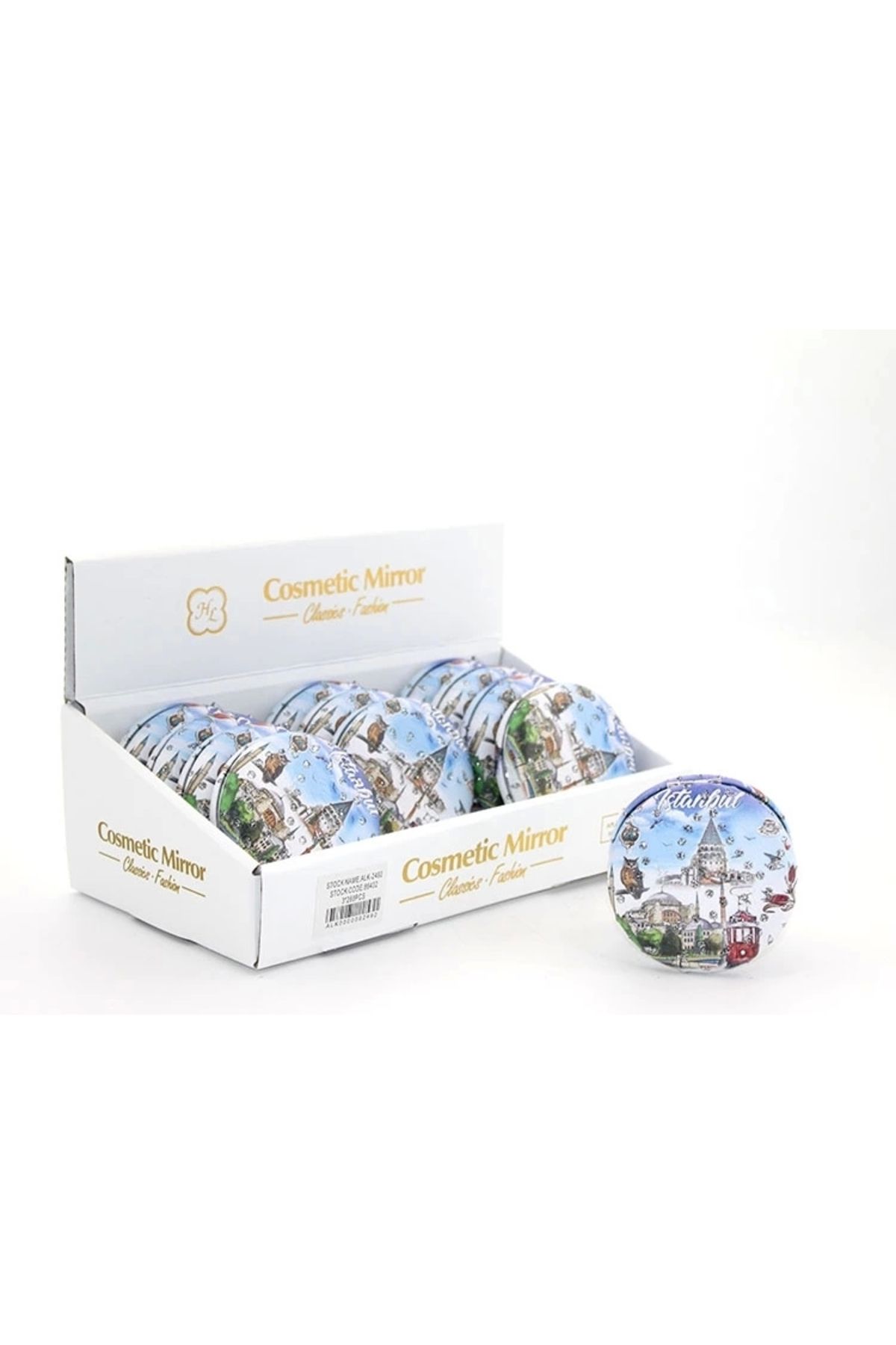 shop Taşlı İstanbul Tasarımı El Aynası Kalın Alk2492