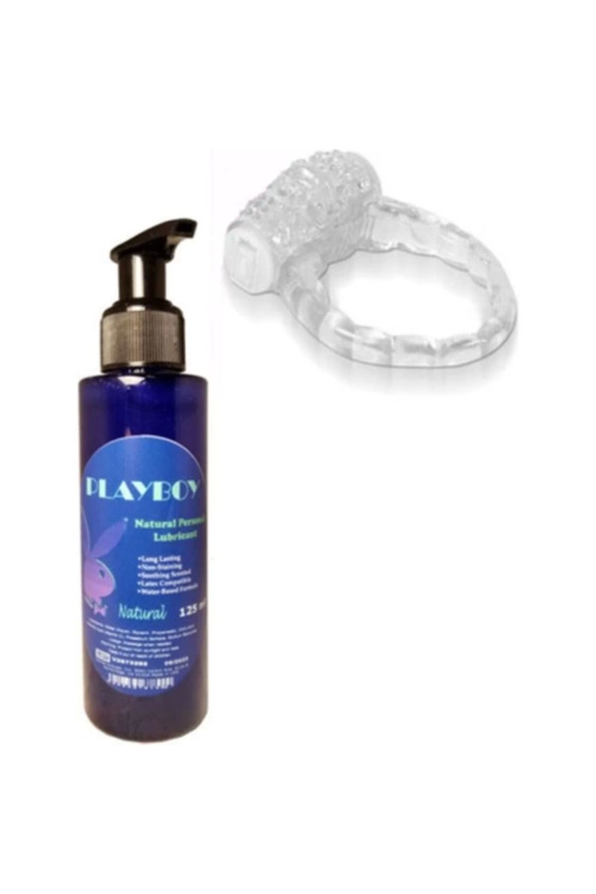 hayalimsah Hintohu Titreşimli Halkası Ve Playboy Anl Relax Cream 125ml Anl Krem