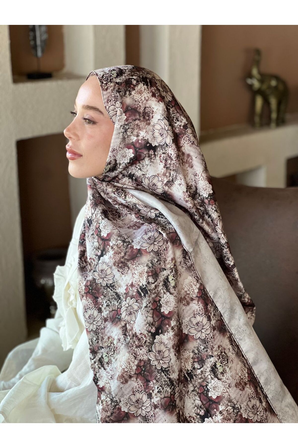 Modakaşmir Zemheri Desen Twill Şal