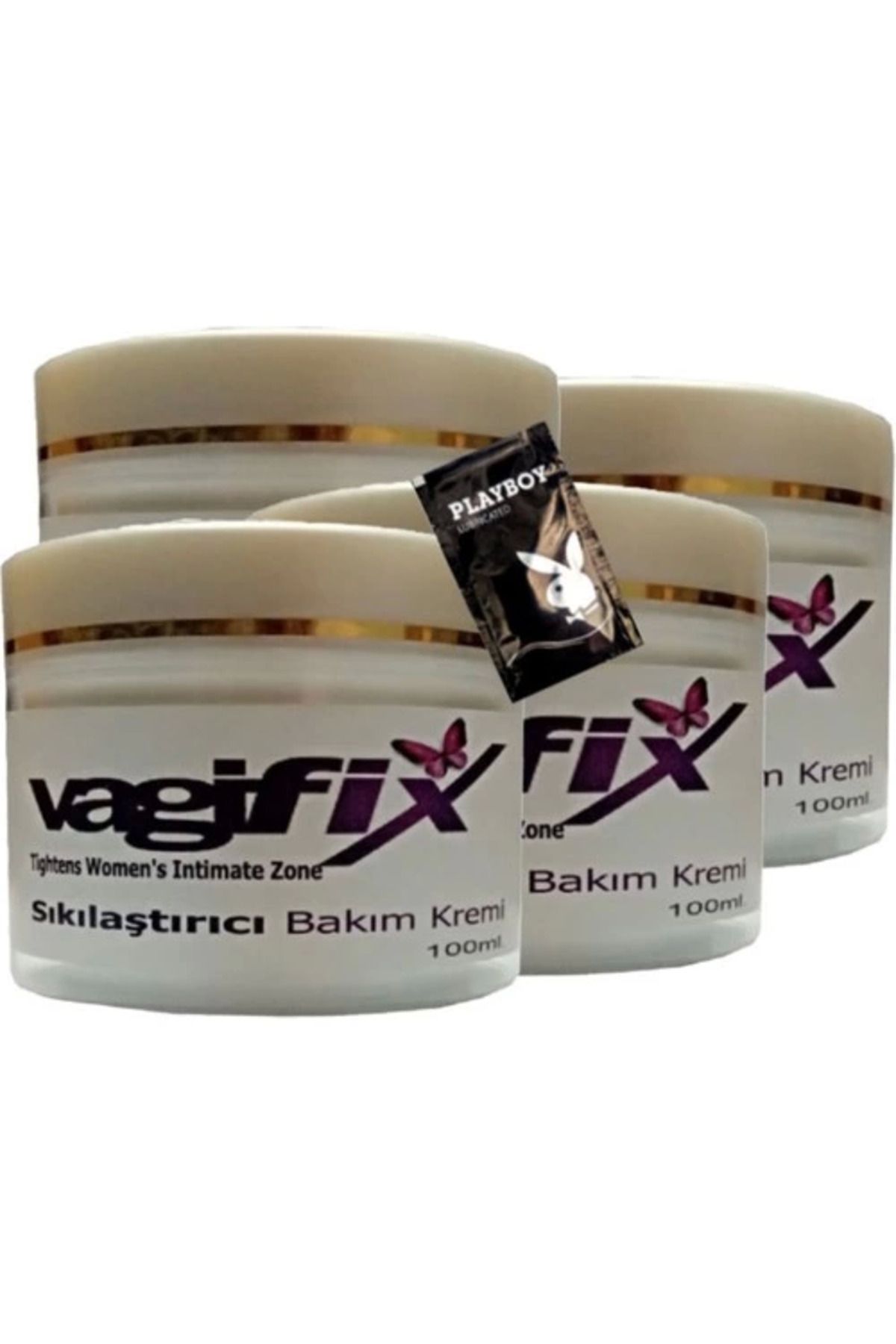 hayalimsah Vagifix 4x Adet 100 ml Kadınlara Özel Pres Kremi SNMP20416 + 1 Adet Jel He.diye