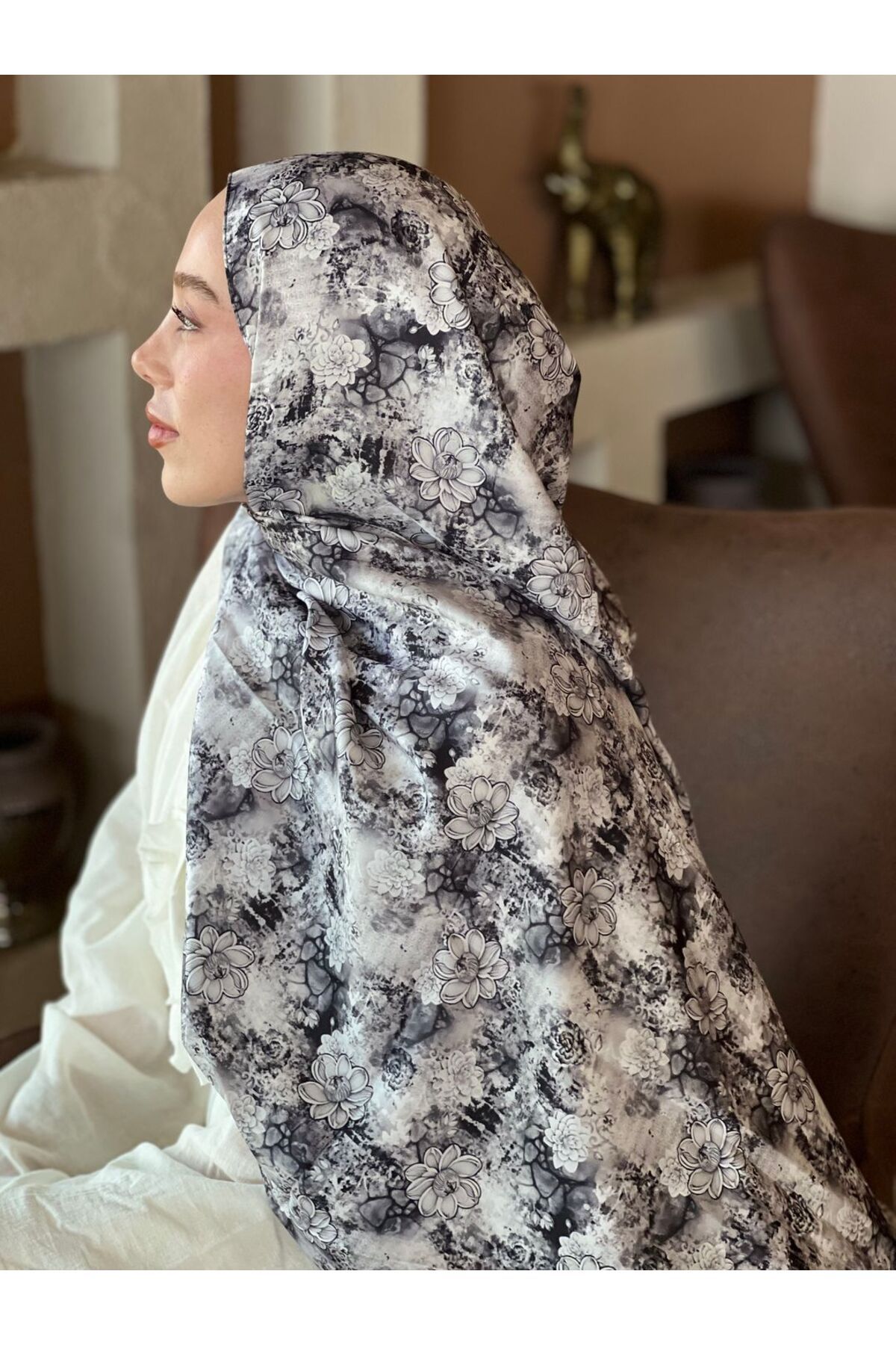 Modakaşmir-Zemheri Pattern Twill Shawl 2