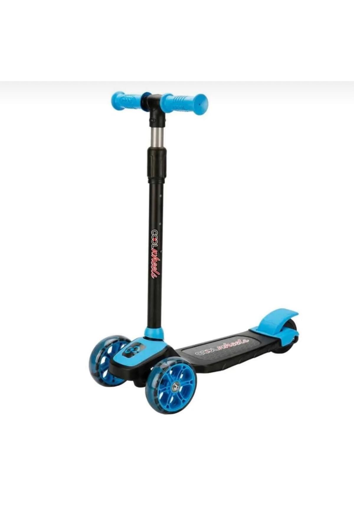 egemen oyuncak Twist 3 Tekerlekli Işıklı Scooter Mavi