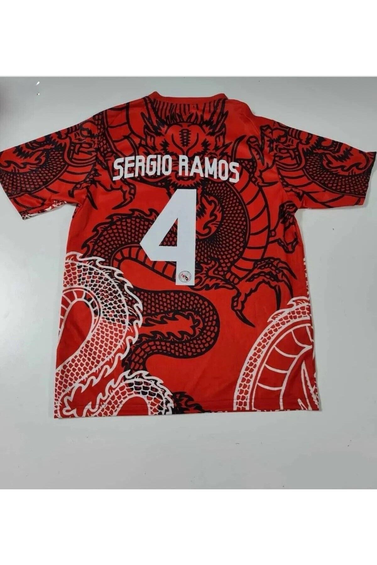 BARBITOS R.e.a.l M.a.d.r.i.d 2023/24 Yeni Sezon Sergio Ramos Özel Konsept Forması (Red)kırmızı