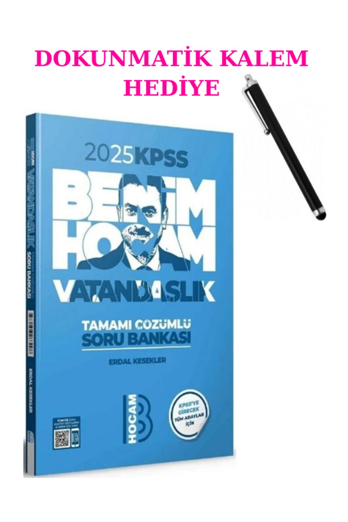 Marsis Yayınları Benim Hocam 2025 KPSS Vatandaşlık Soru Bankası+ DOKUNMATİK KALEM