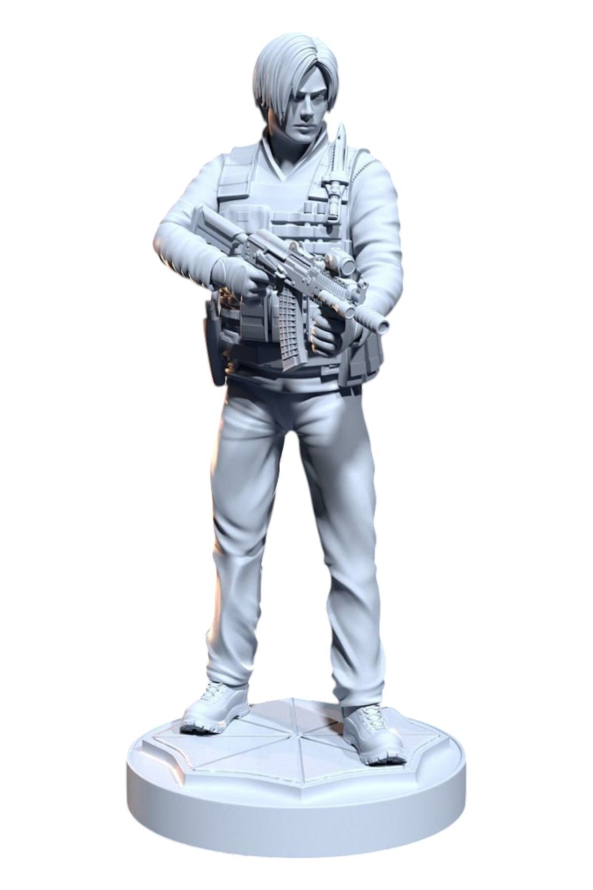 Miyazaki Premium Leon Scott Kennedy Figürü | Resident Evil Koleksiyonu