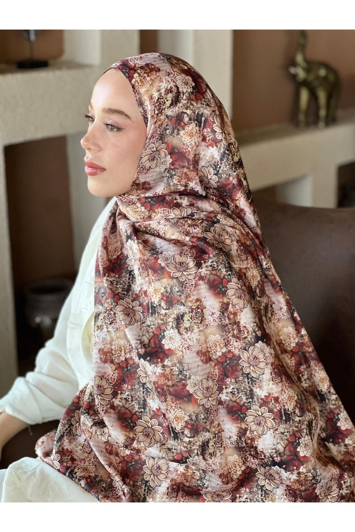Modakaşmir Zemheri Desen Twill Şal