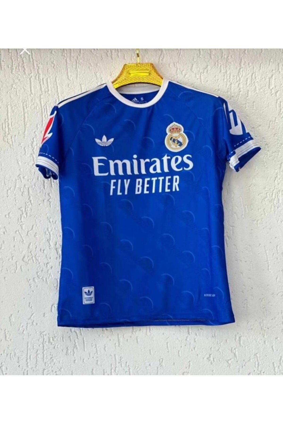 BARBITOS Real Madrid 2025/26 Yeni Sezon Kylian Mbappe Deplasman Forması (Mavi)