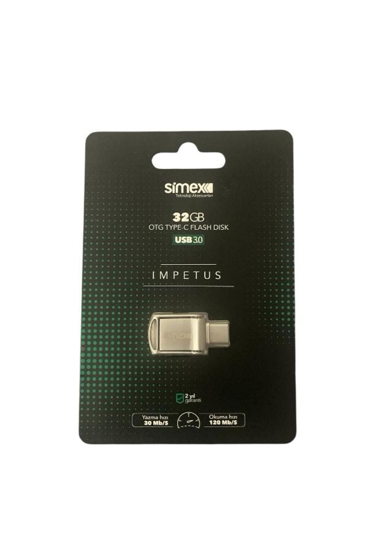 WASHA 32GB Usb Type-C Bellek USB3.0