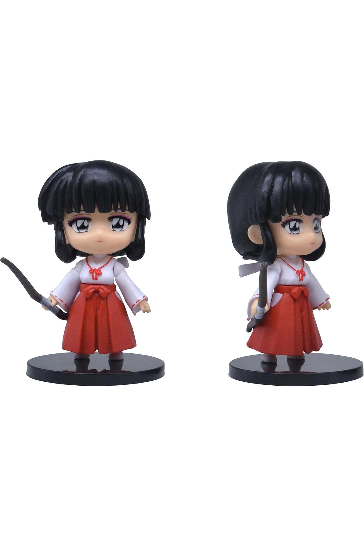 FG KONNİCHİWA Inuyasha Anime figürü Higurashi Kagome Miroku sesshouaction 7 cm Karakter Figür Oyuncak Biblo