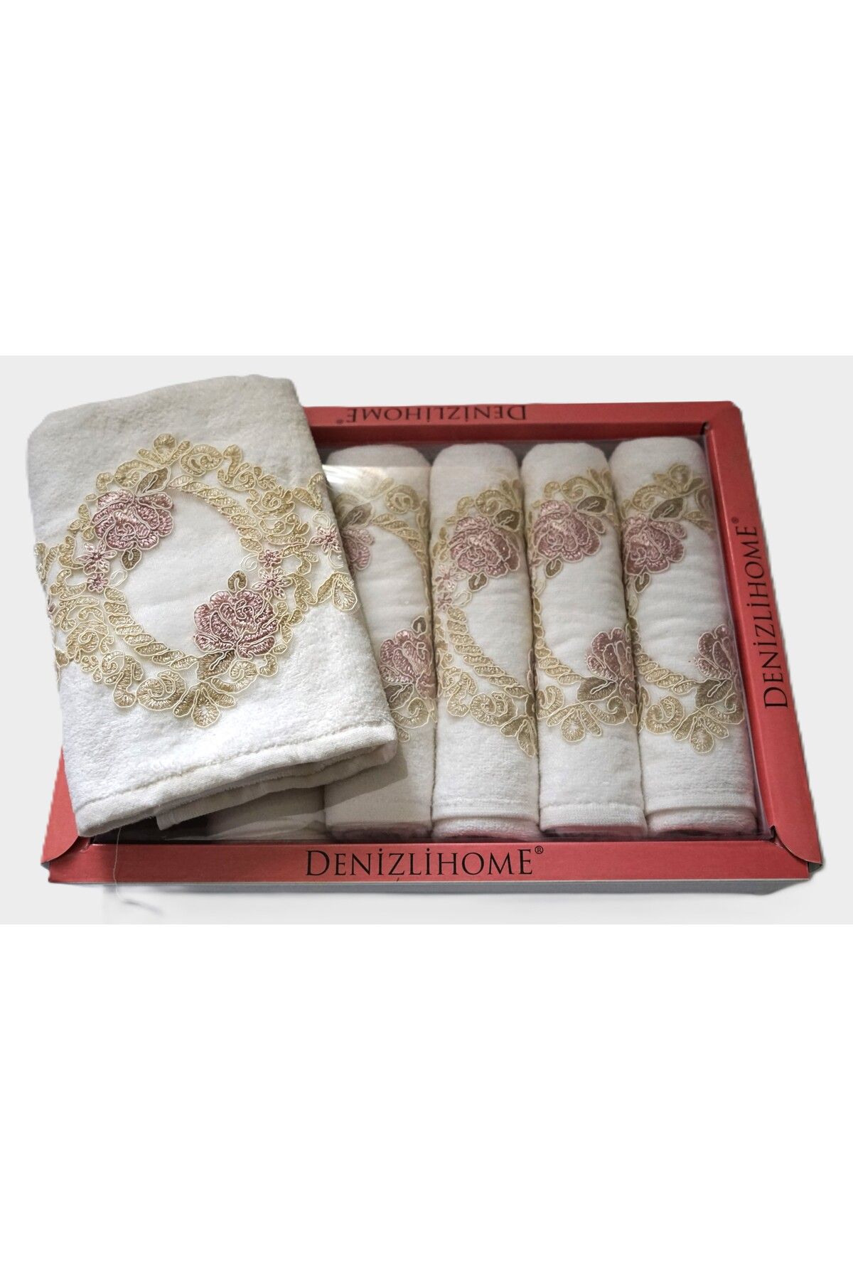 DENİZLİ HOME COLLECTİON 6'lı Set Yüz Havlusu
