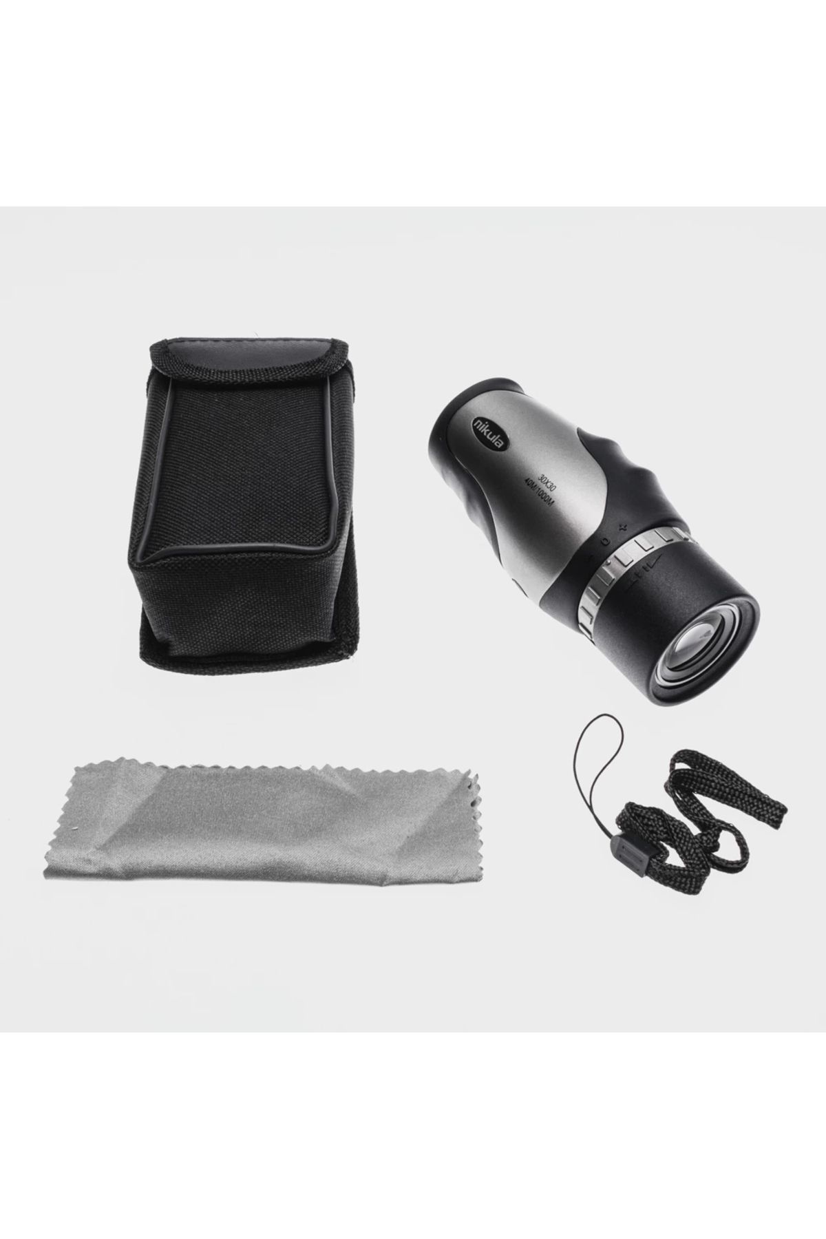 shop 30x30 Tek Gözlü Ayarı Gerektirmeyen Perma Focus Otomatık Netleme Dürbün Gri