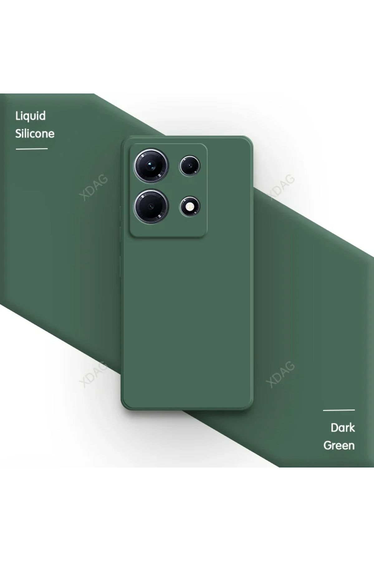 GRABONO İnfinix Note 30 VIP Kılıf Kamera Korumalıdır Kadife İç Kaplama Mat Premium Seri
