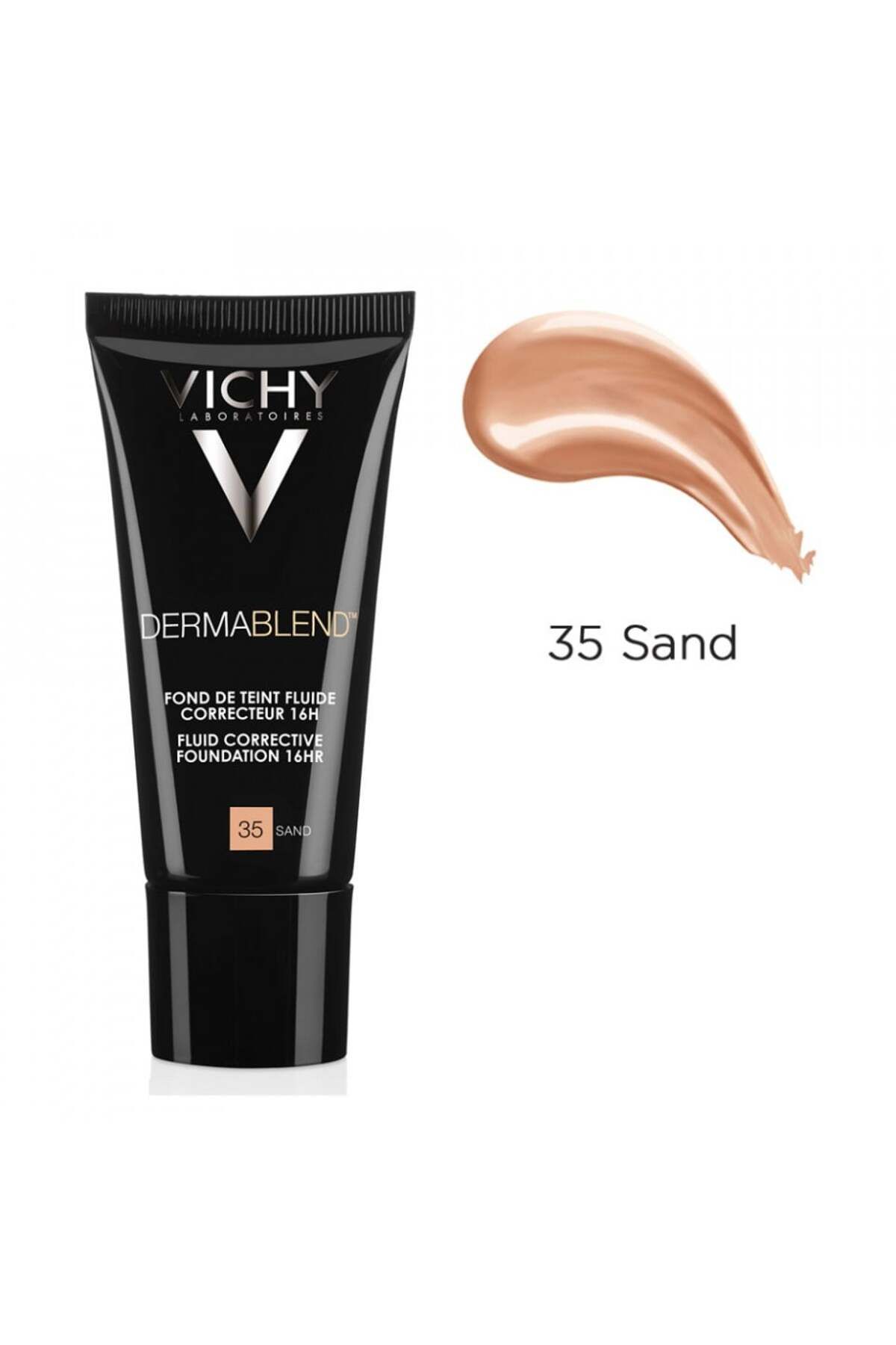 Vichy-Vichy DermaBlend 16h Coverage Corrective Foundation, Foundation, 30 ml, Shade 35 1