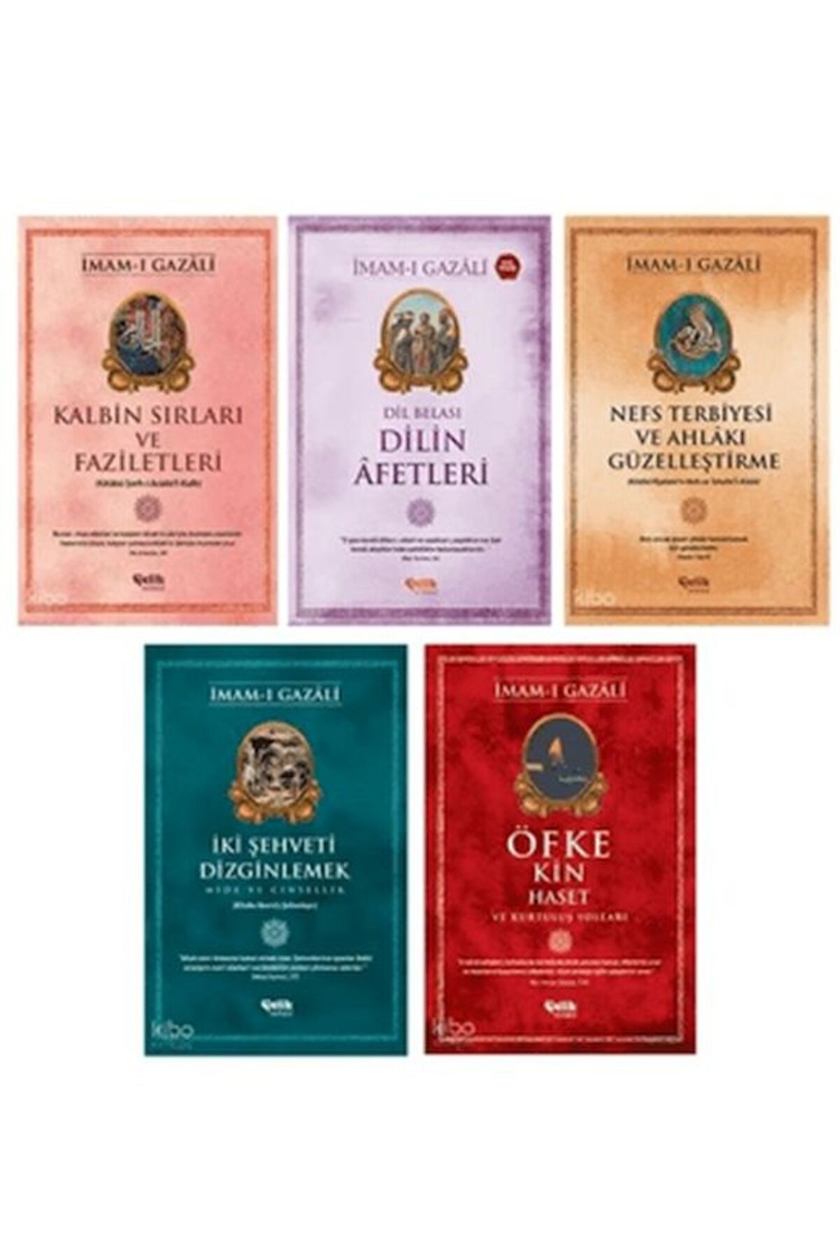 Çelik Yayınevi İmam Gazali Ahlakı Güzelleştirme Seti (5 Kitap)