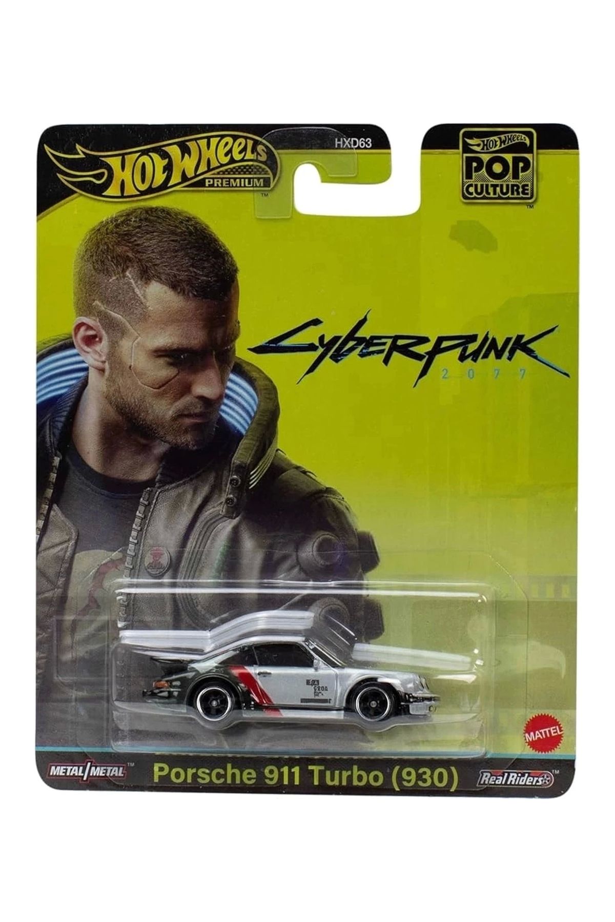 HOT WHEELS Premium Porsche 911 Turbo(930)-hxd95