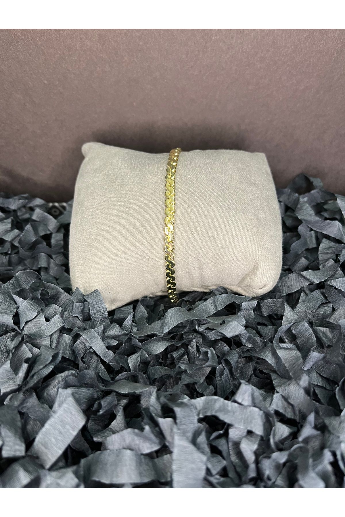 Butik Çelik Gold Zincir Beliklik