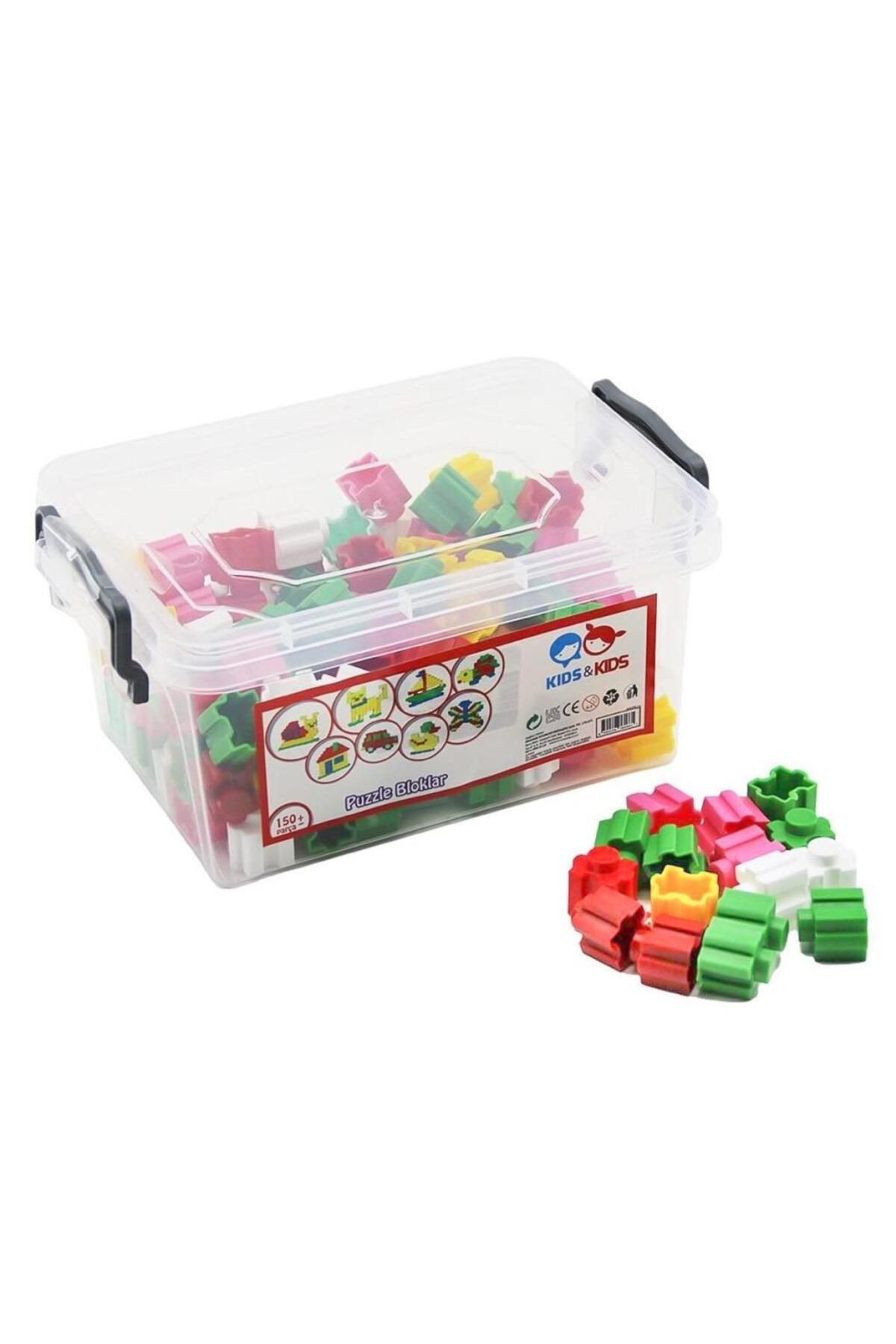 MR RZN STORE STR-114 Puzzle Bloklar 150 Parça -Dinamik Oyuncak