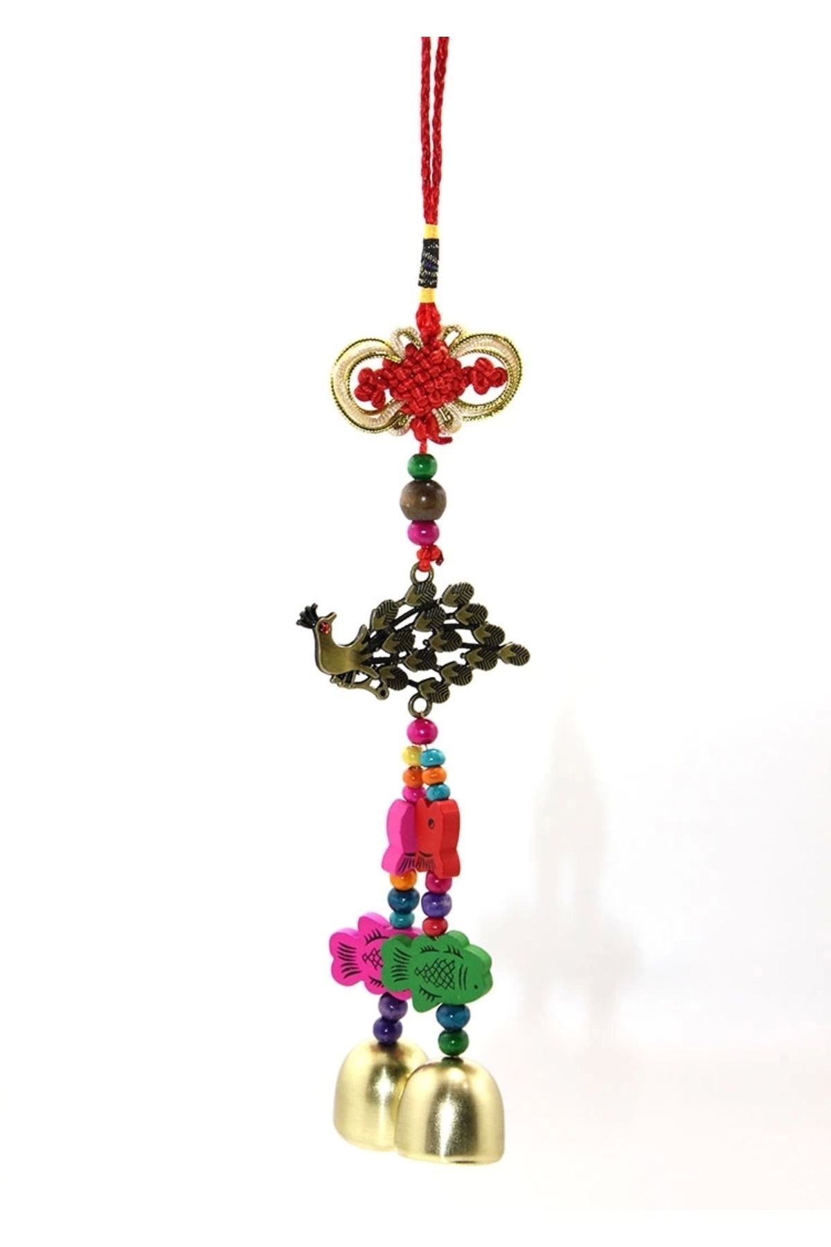 shop Tavuskuşu Renkli Rüzgar Çanı Alk2845