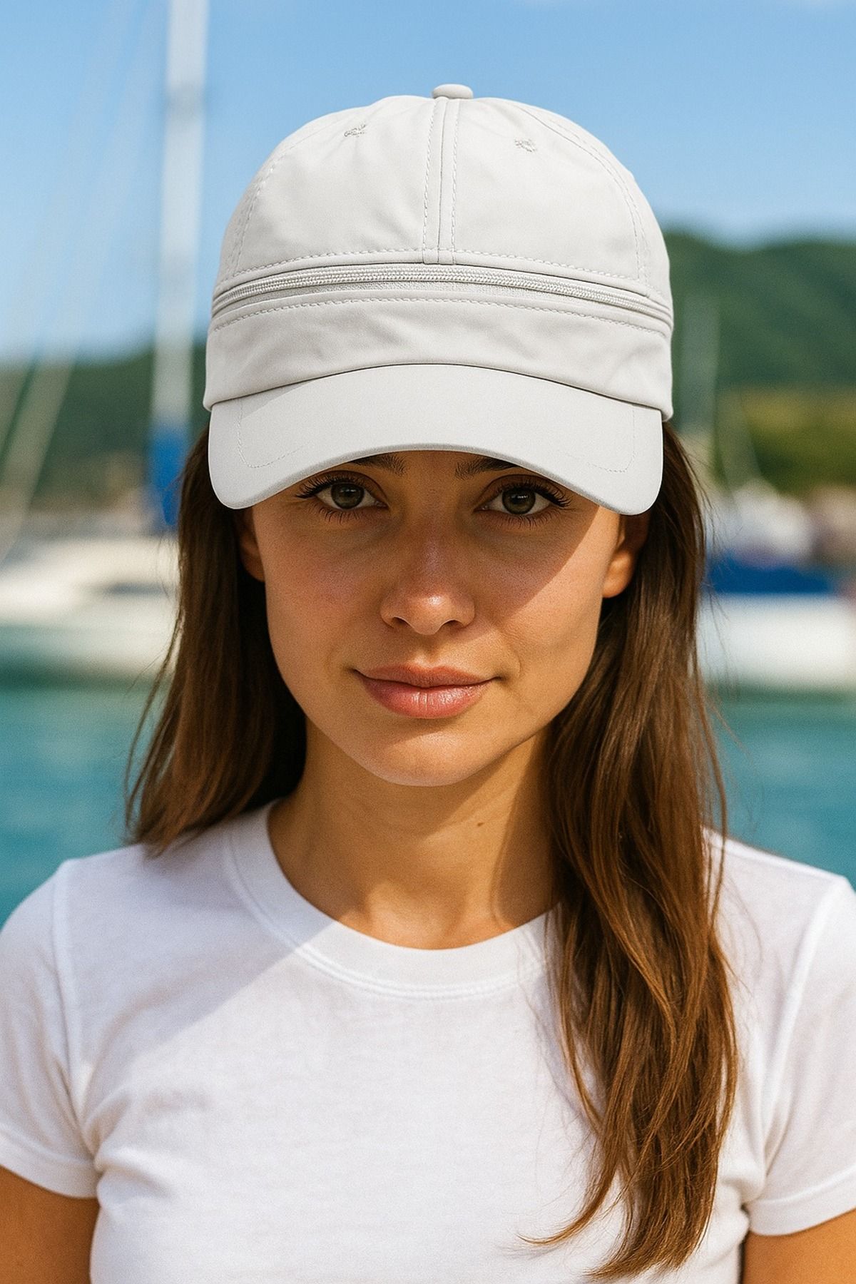 LAGRANZE Unisex Fermuarlı Kep