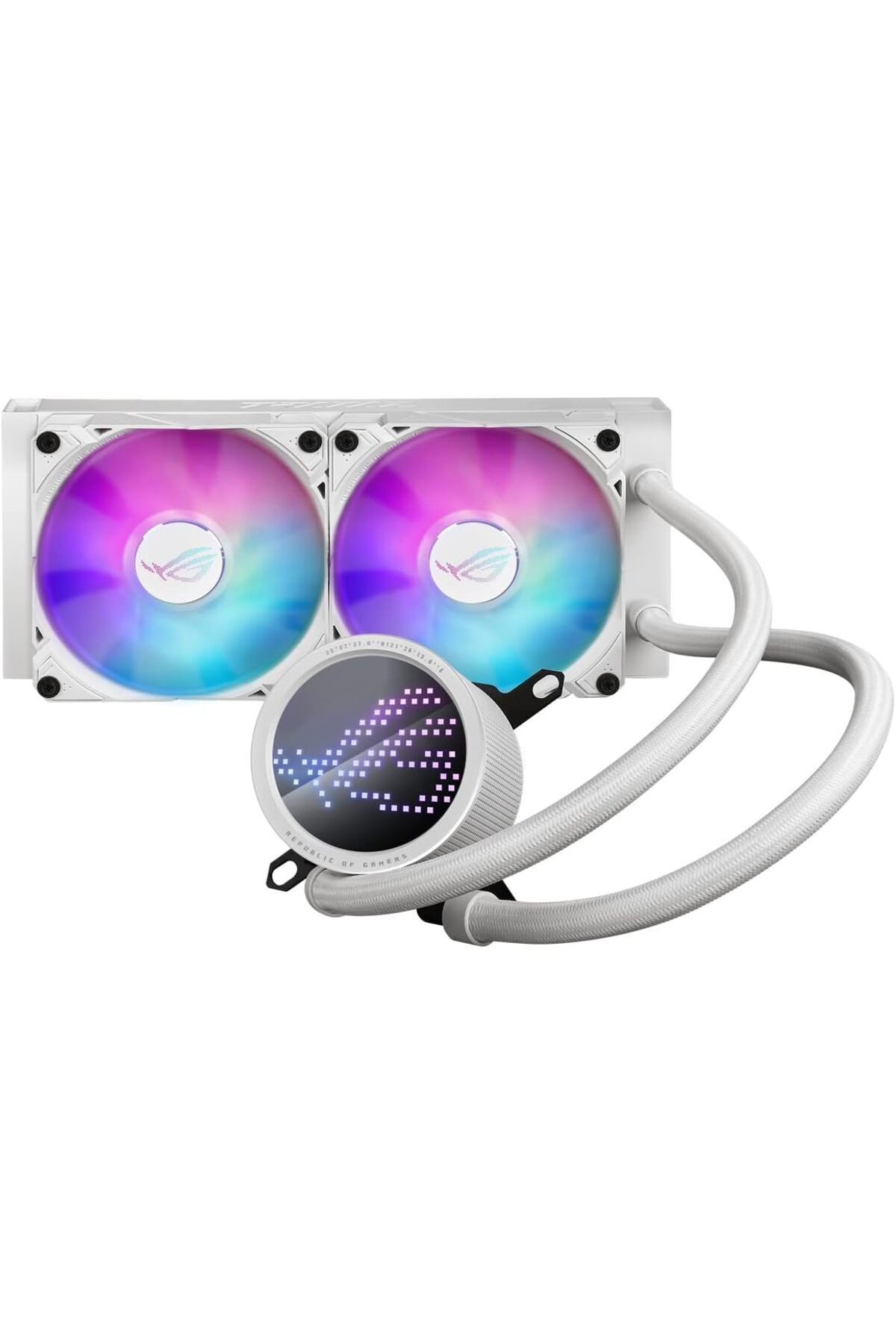 STOREMAX acelya ROG RYUO III 240 ARGB ANIME MATRIX LED EKRAN ADRESLENEBİLİR RGB FAN ROG ARGB CPU SOĞUTUCUS