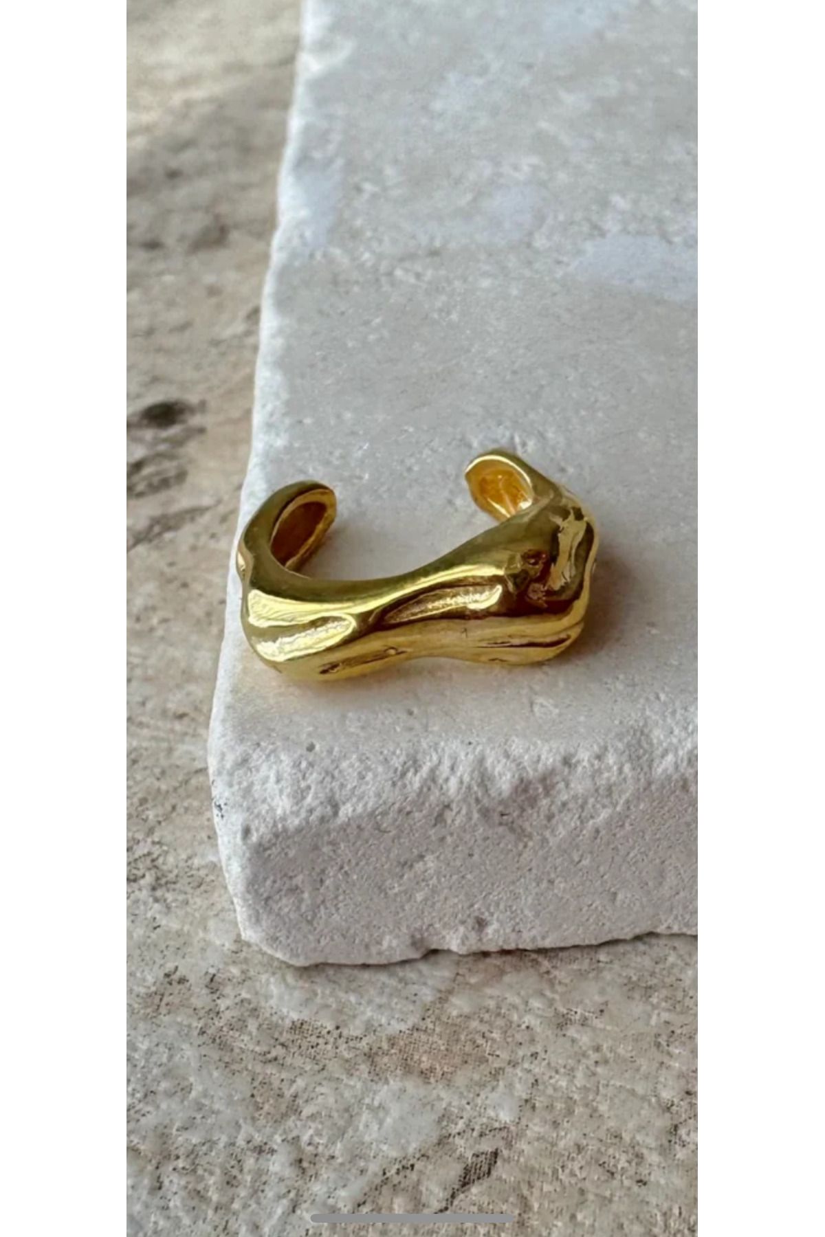 Wind Silver Ear Cuff Küpe Tekli 925 Ayar