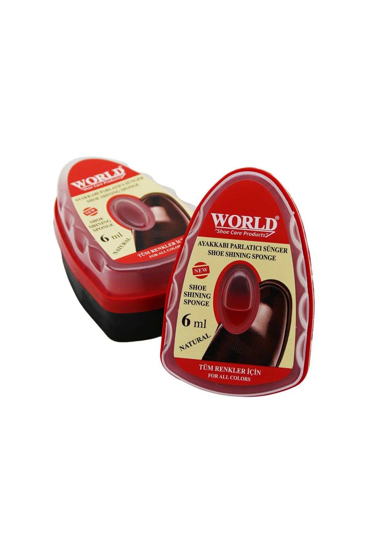 salesalbutik HAZNELİ 6ML AYAKKABI PARLATICI SÜNGER