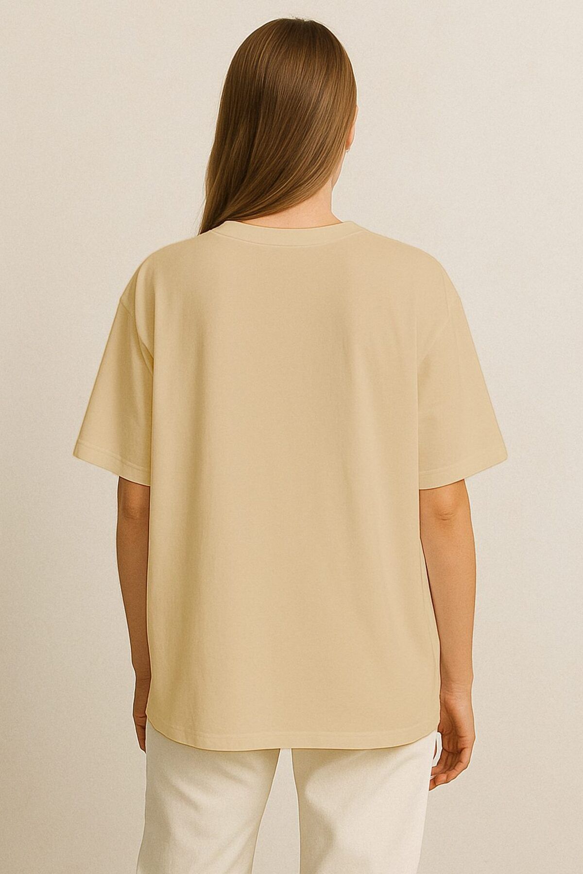 Vita Atelier 'Origo 2.0 ' Nakışlı, Kadın Oversize Tshirt