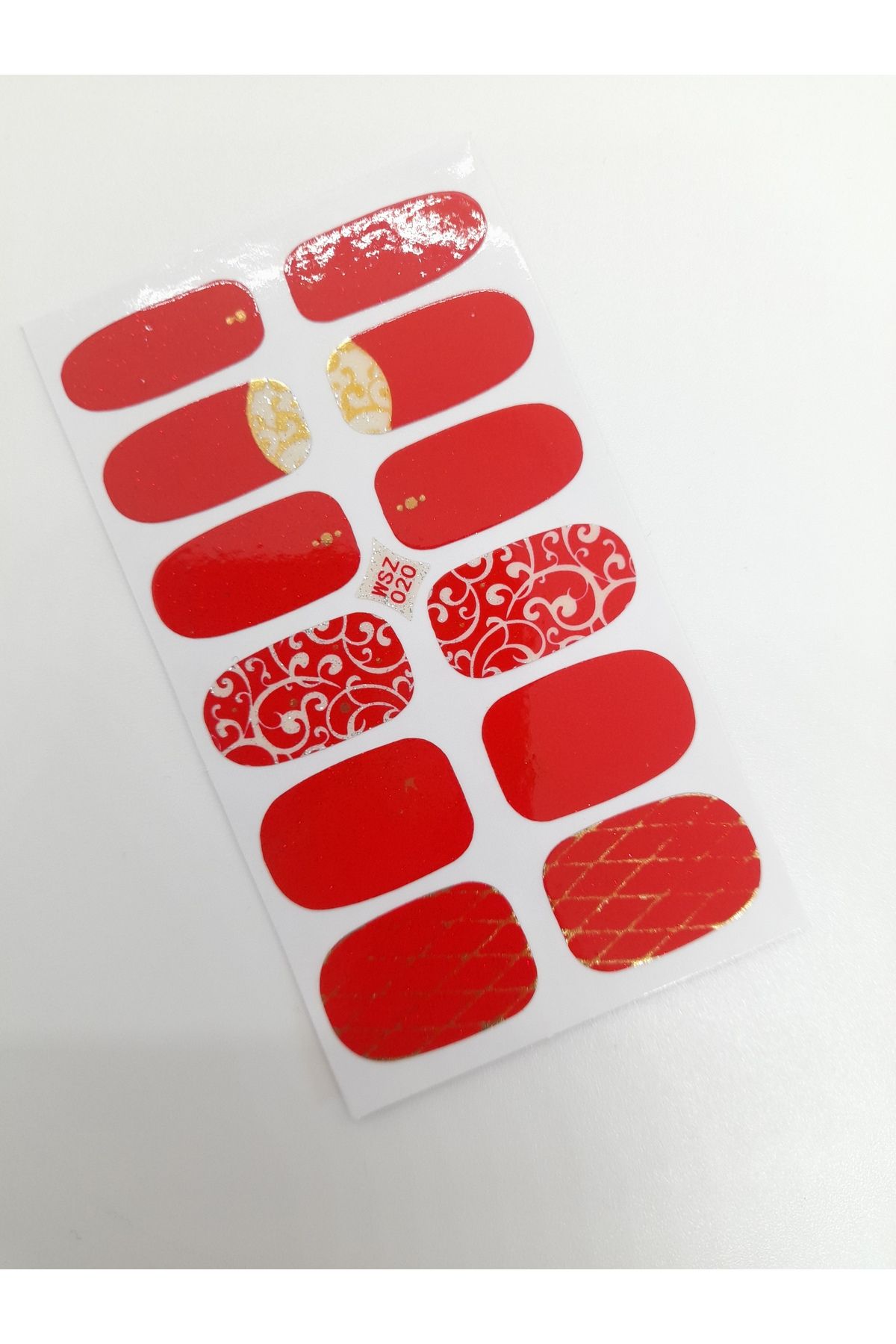 BBeauty Jel Tırnak Etiketi Kendinden Kolay Yapışkanlı Desenli Uvsiz Gel Nail Stricker