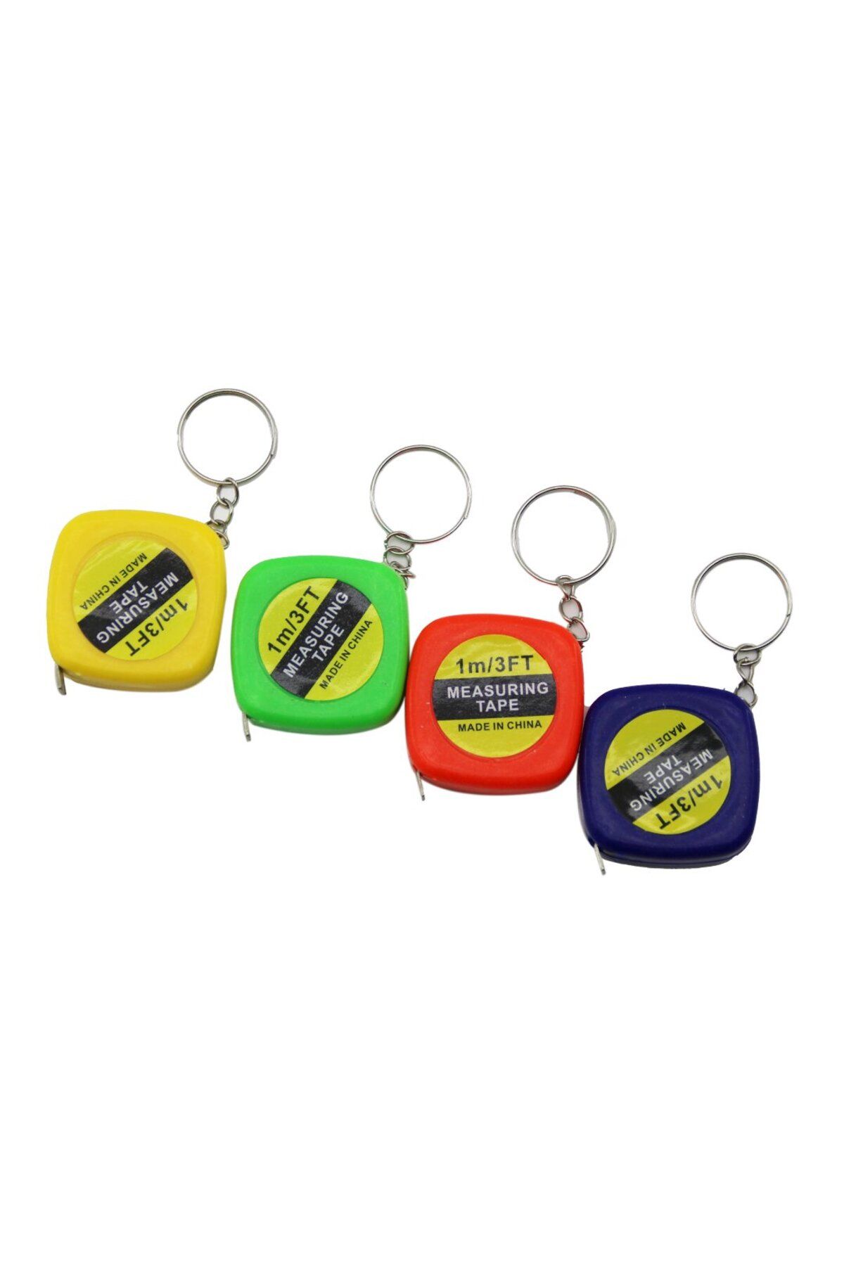 salesalbutik MİNİ METRE ANAHTARLIK RENKLİ PLASTİK