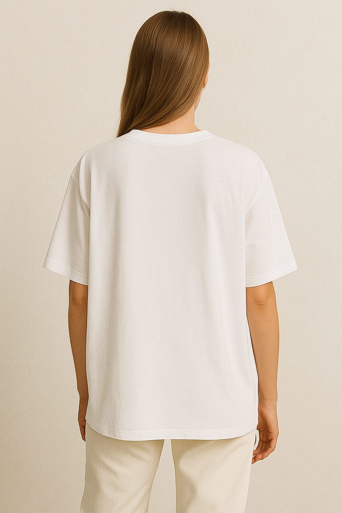 Vita Atelier 'Origo 2.0 ' Nakışlı, Kadın Oversize Tshirt