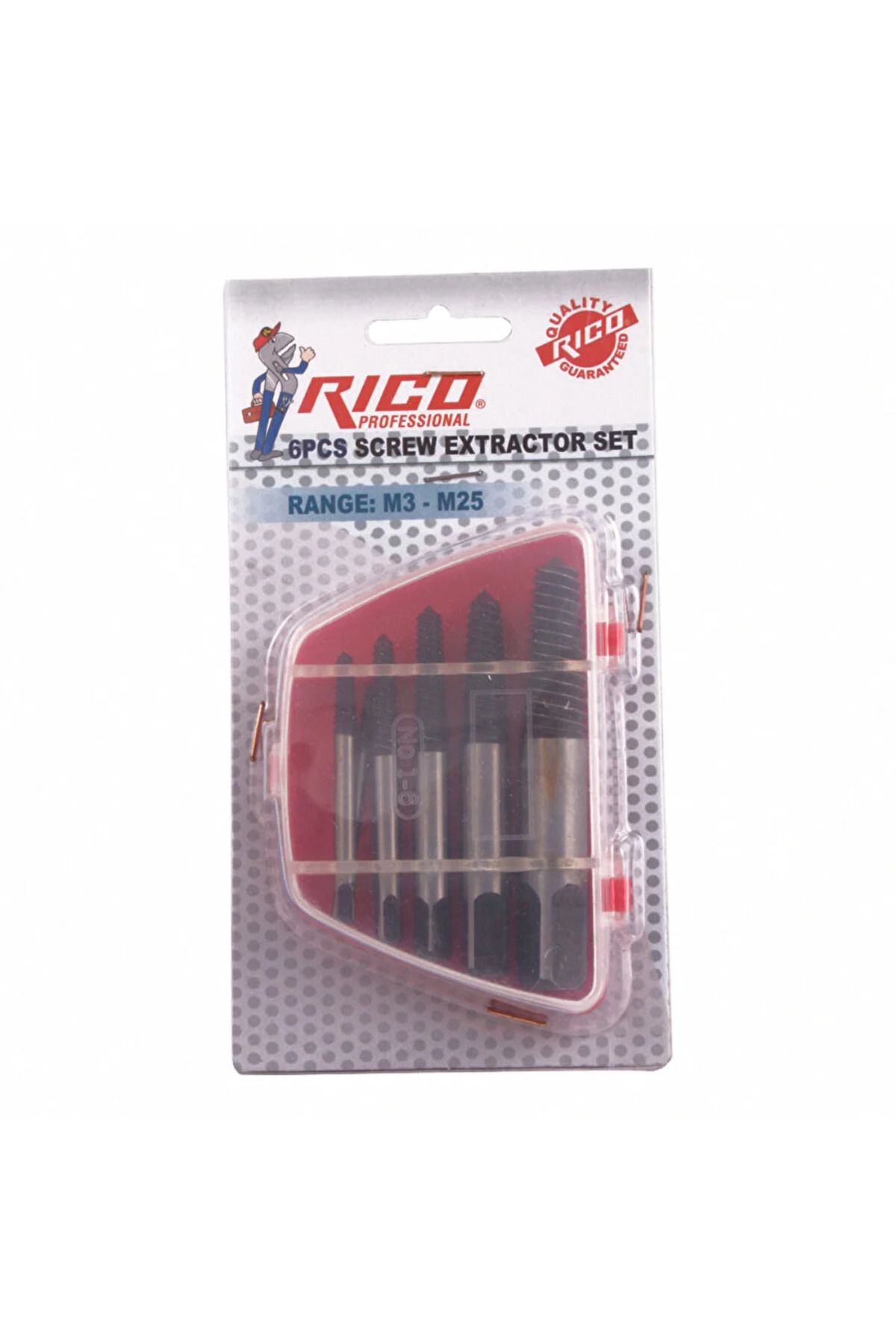 Rico 6 Adet Ters Kılavuz Seti