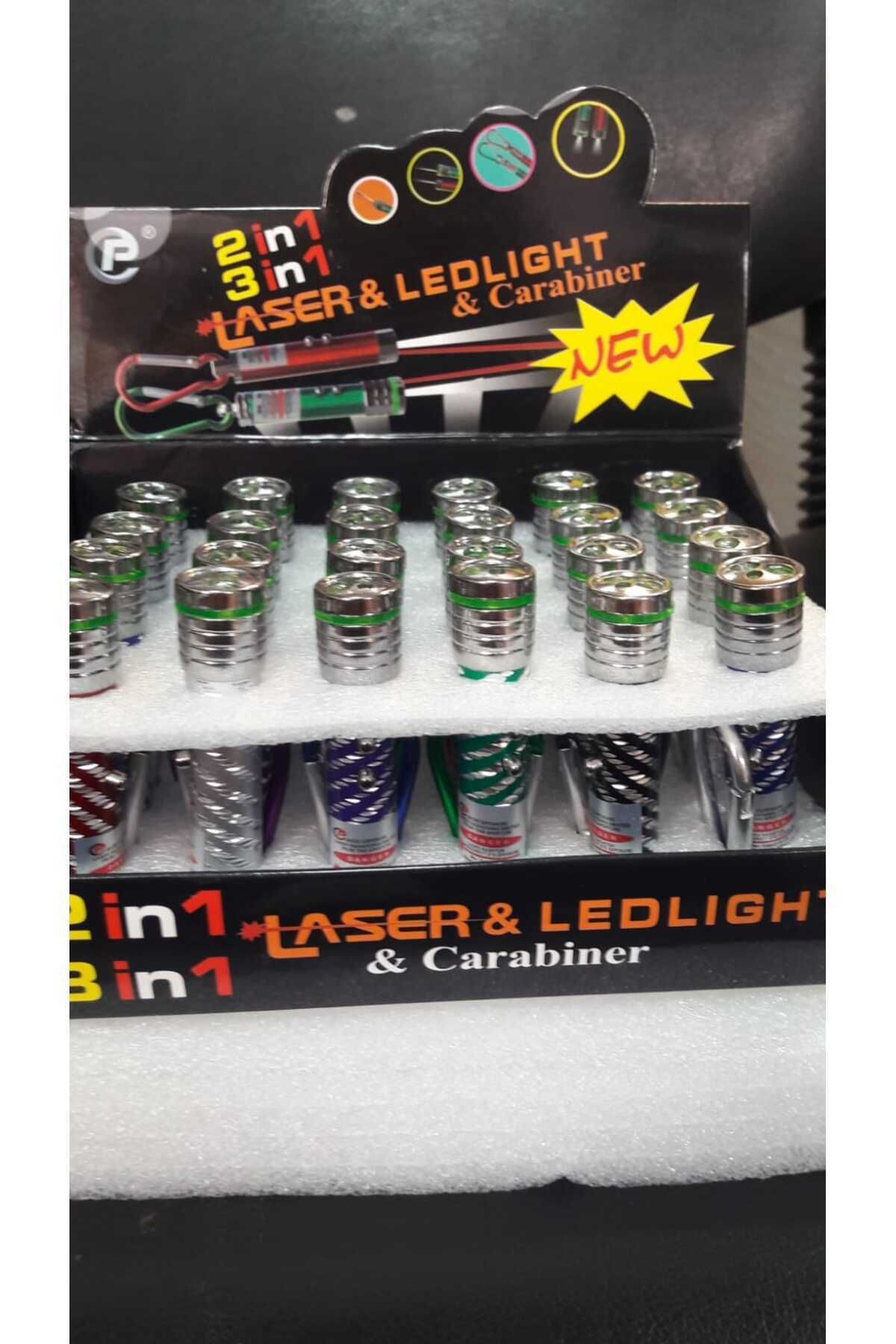 teknotrust 3 Fonksiyonlu Kırmızı Beyaz Işıklı Led Lazer Hayvan Oyuncak Anahtarlık, 2 Adet