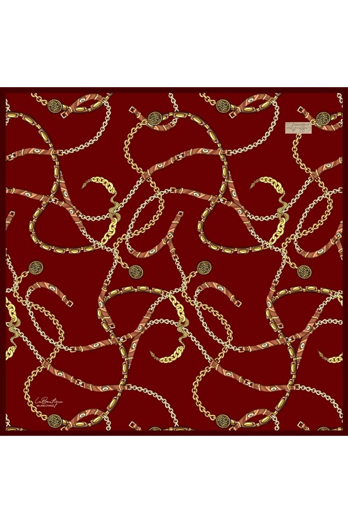 LA BOUTIQUE 2344-13 SURA İPEK 90X90