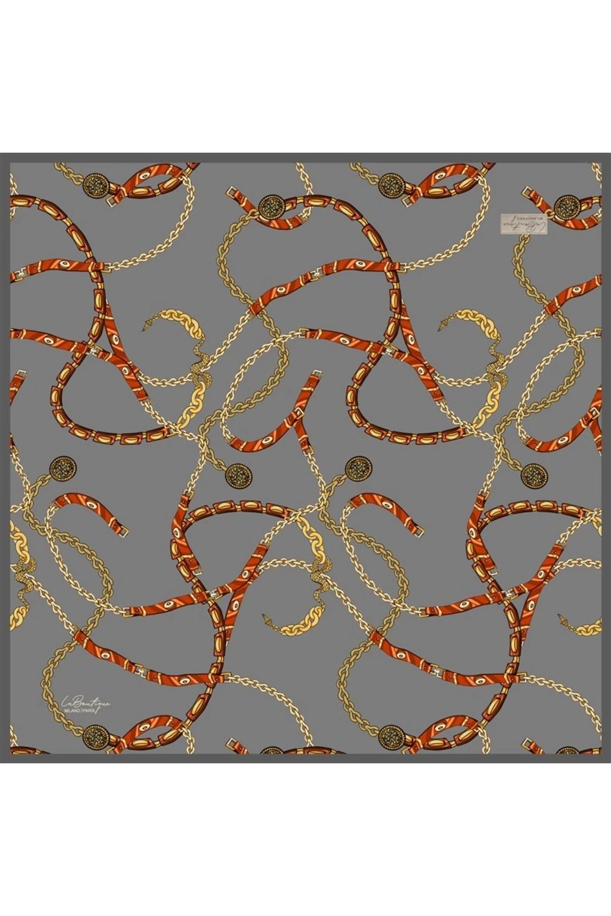 LA BOUTIQUE 2344-11 SURA İPEK 90X90