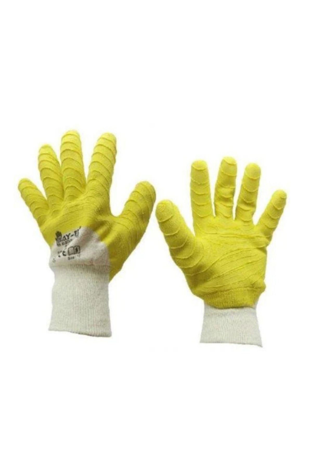 Bay-El BAYEL SARI DALGALI ELDİVEN 3/4 10" EL260(12 ADET)