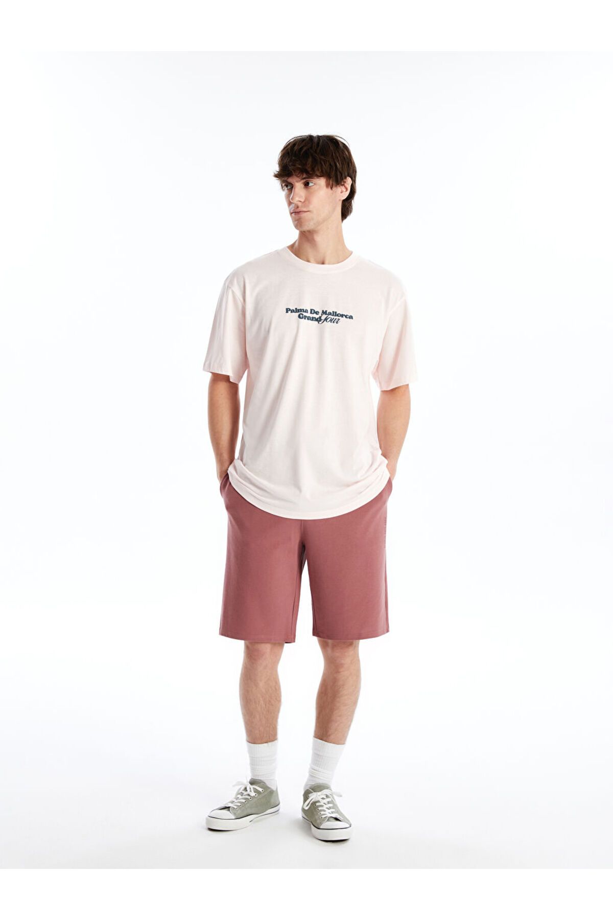 LC Waikiki Slim Fit Erkek Bermuda Şort