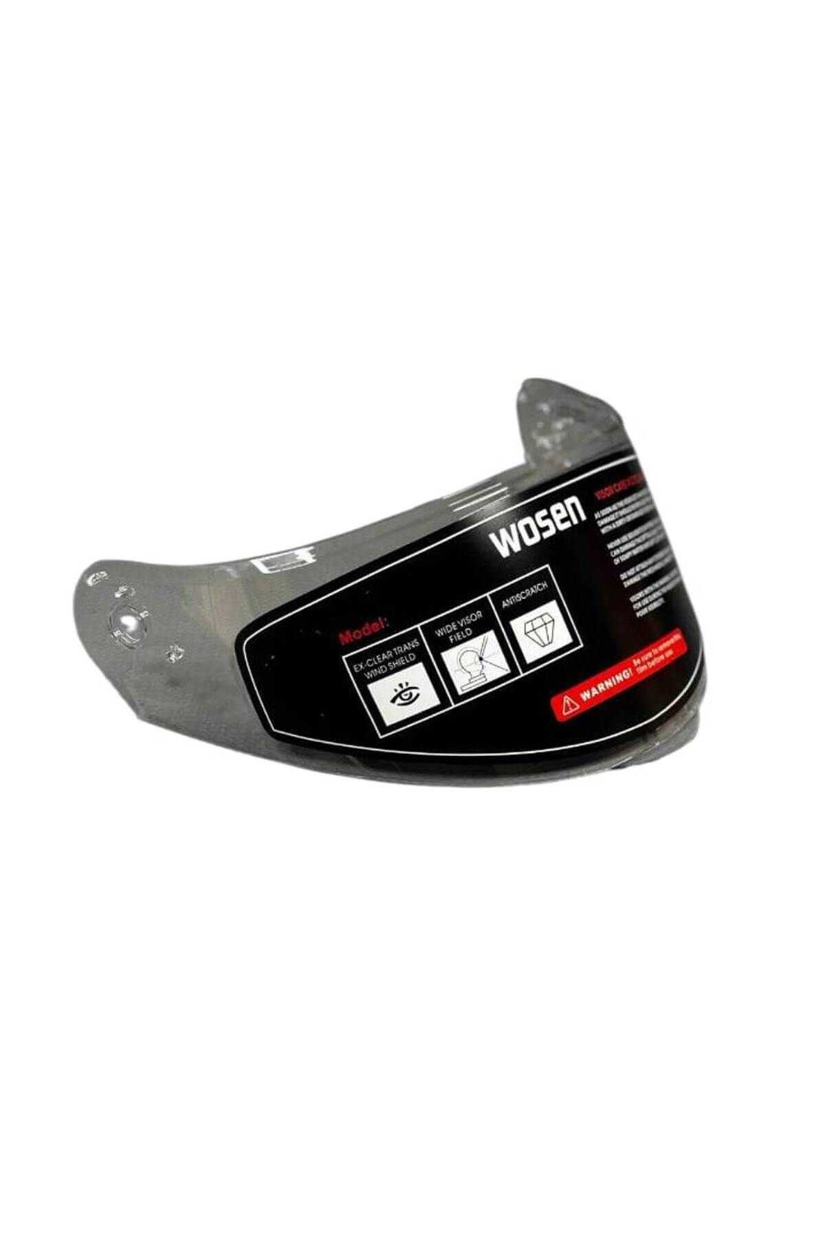WOSEN Ws-202 Şeffaf Vizör wosen şeffeg vizör