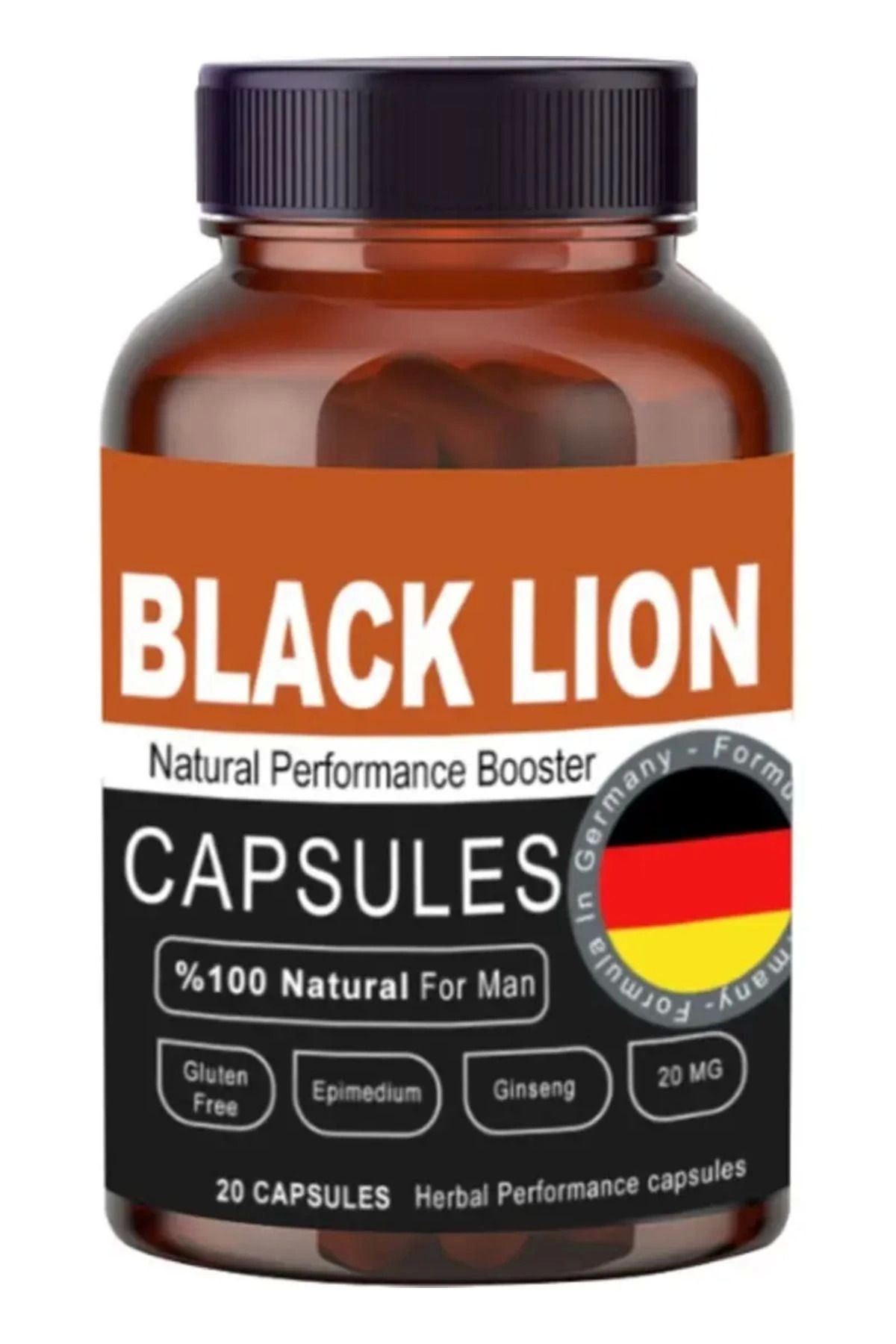 Zayla Black Lion Men Booster Erkeklere Özel Sertlik Performanse 20'li