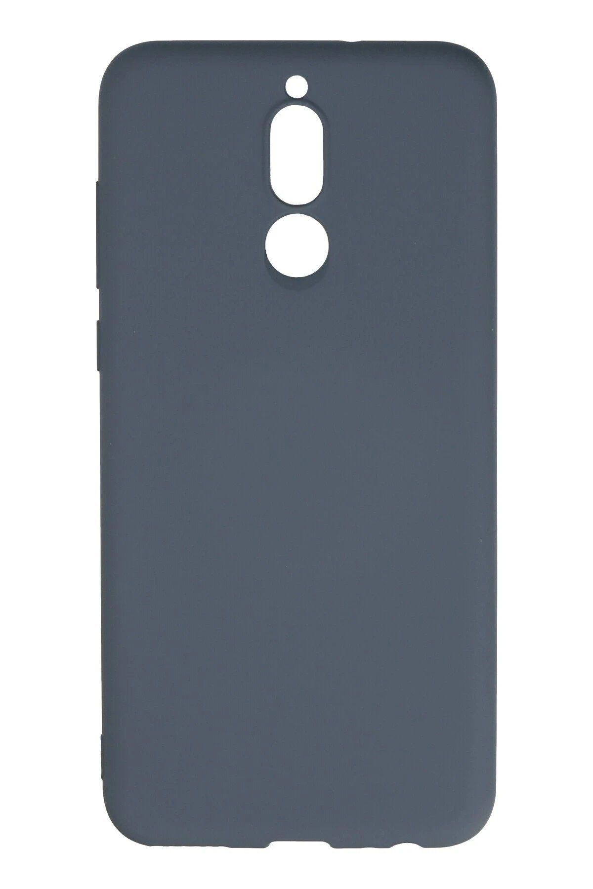 CepteToptan Newface Huawei Mate 10 Lite Kılıf Nano içi Kadife Silikon - Gri