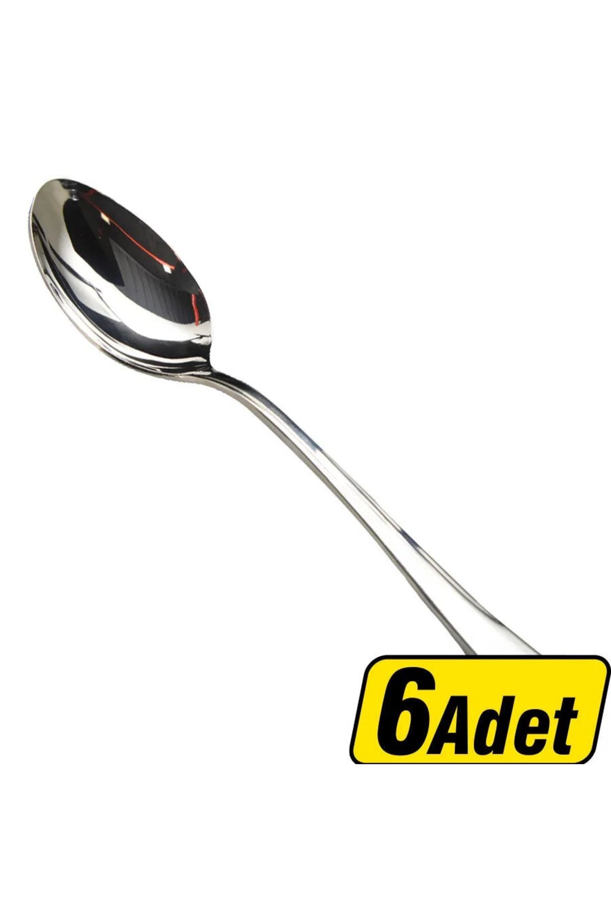 BuMeria 6 adet kaşık Paslanmaz Çelik Yemek kaşığı