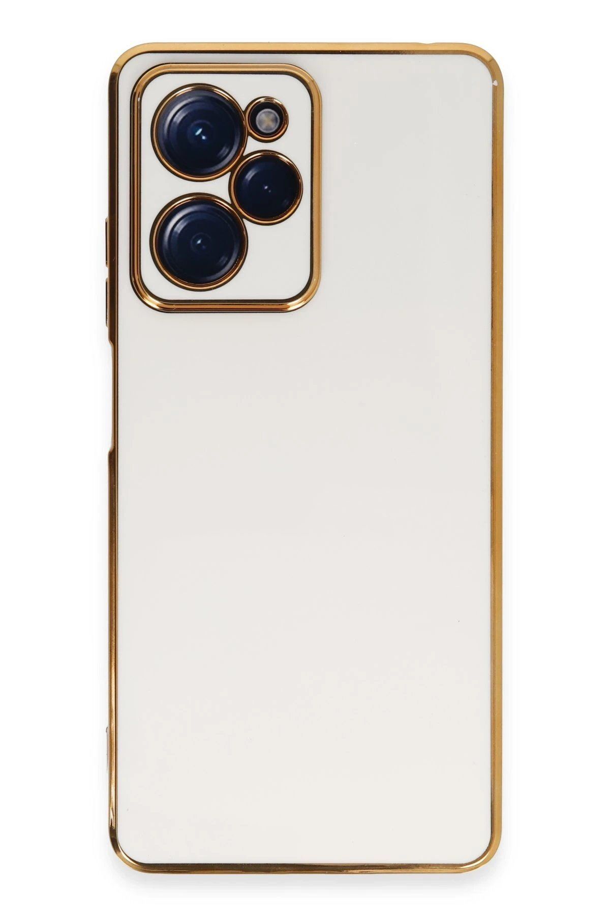 nerede bulurum Newface Xiaomi Poco X5 Pro 5G Kılıf Volet Silikon - Beyaz