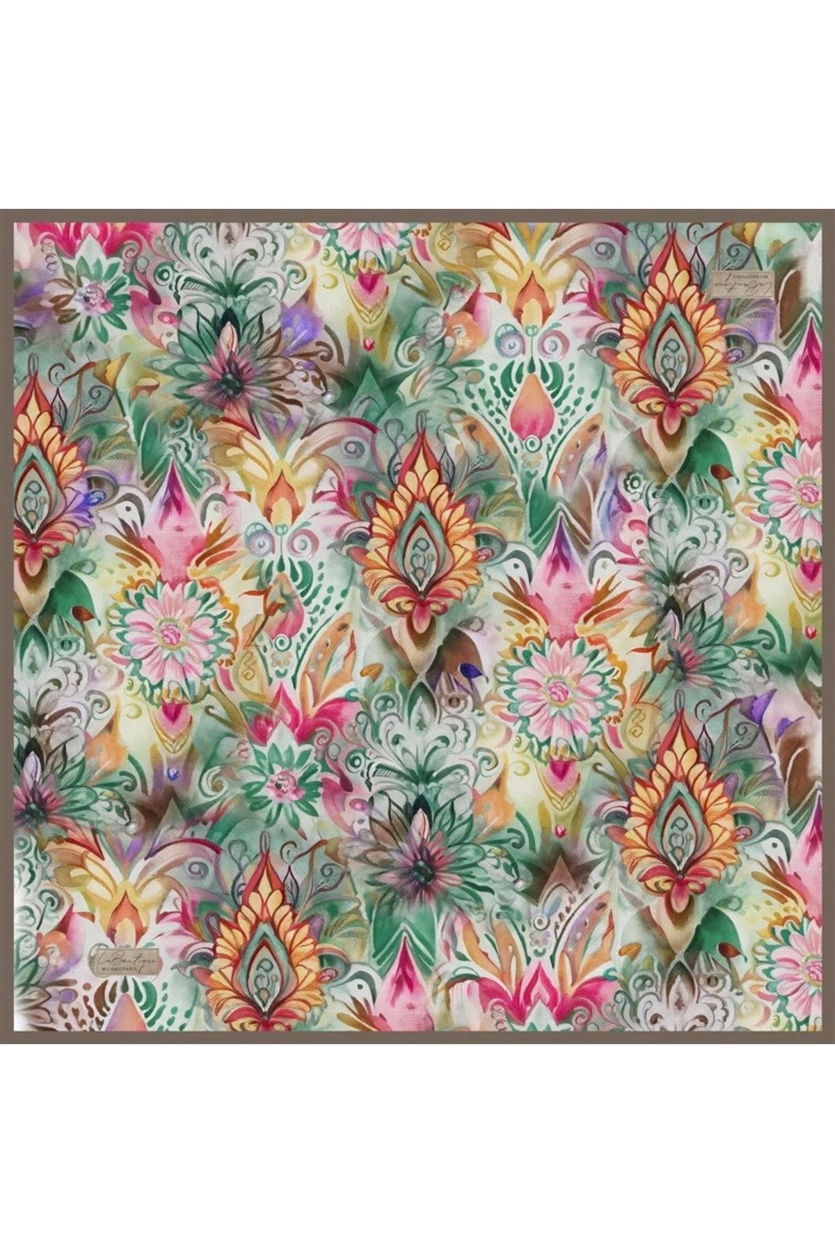 LA BOUTIQUE 2364-02 SURA İPEK 90X90