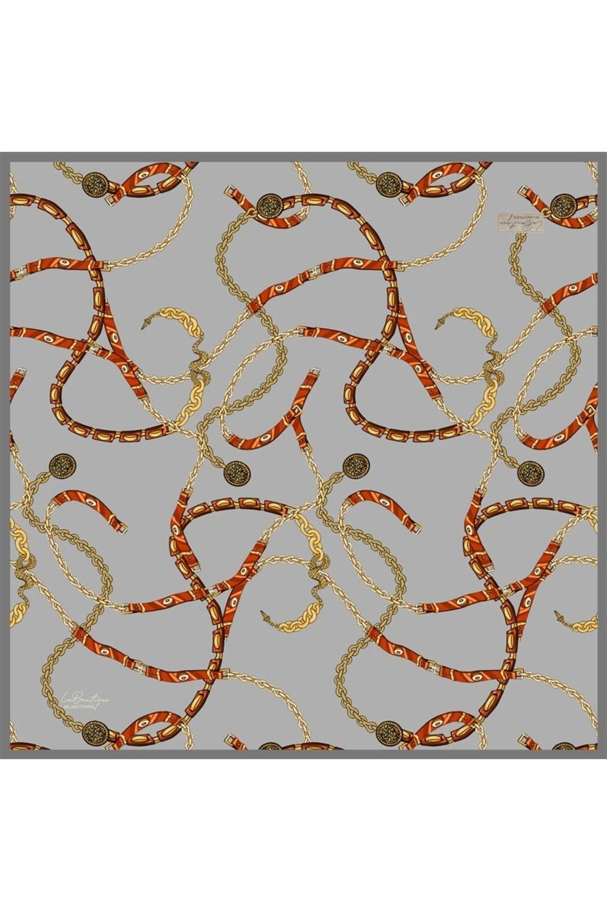 LA BOUTIQUE 2344-12 SURA İPEK 90X90