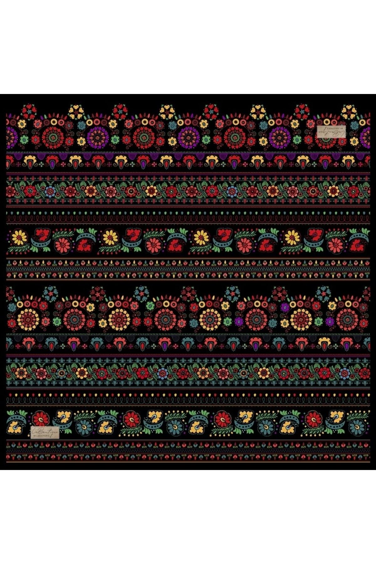 LA BOUTIQUE 2413-01 SURA İPEK 90X90
