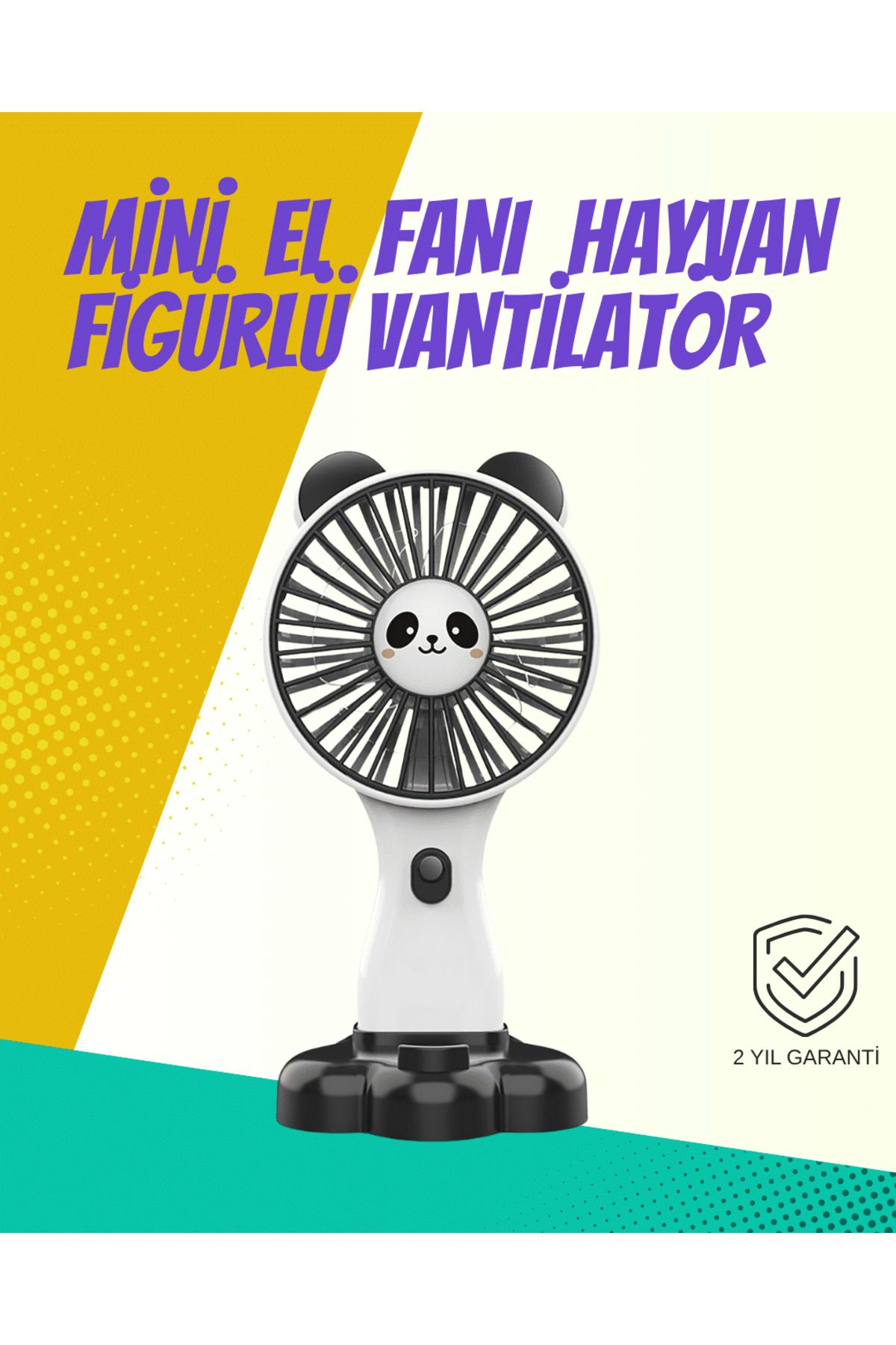 teknodayım Çok Fonksiyonlu Mini El Fanı – Sessiz & Güçlü Yaz Yardımcısı