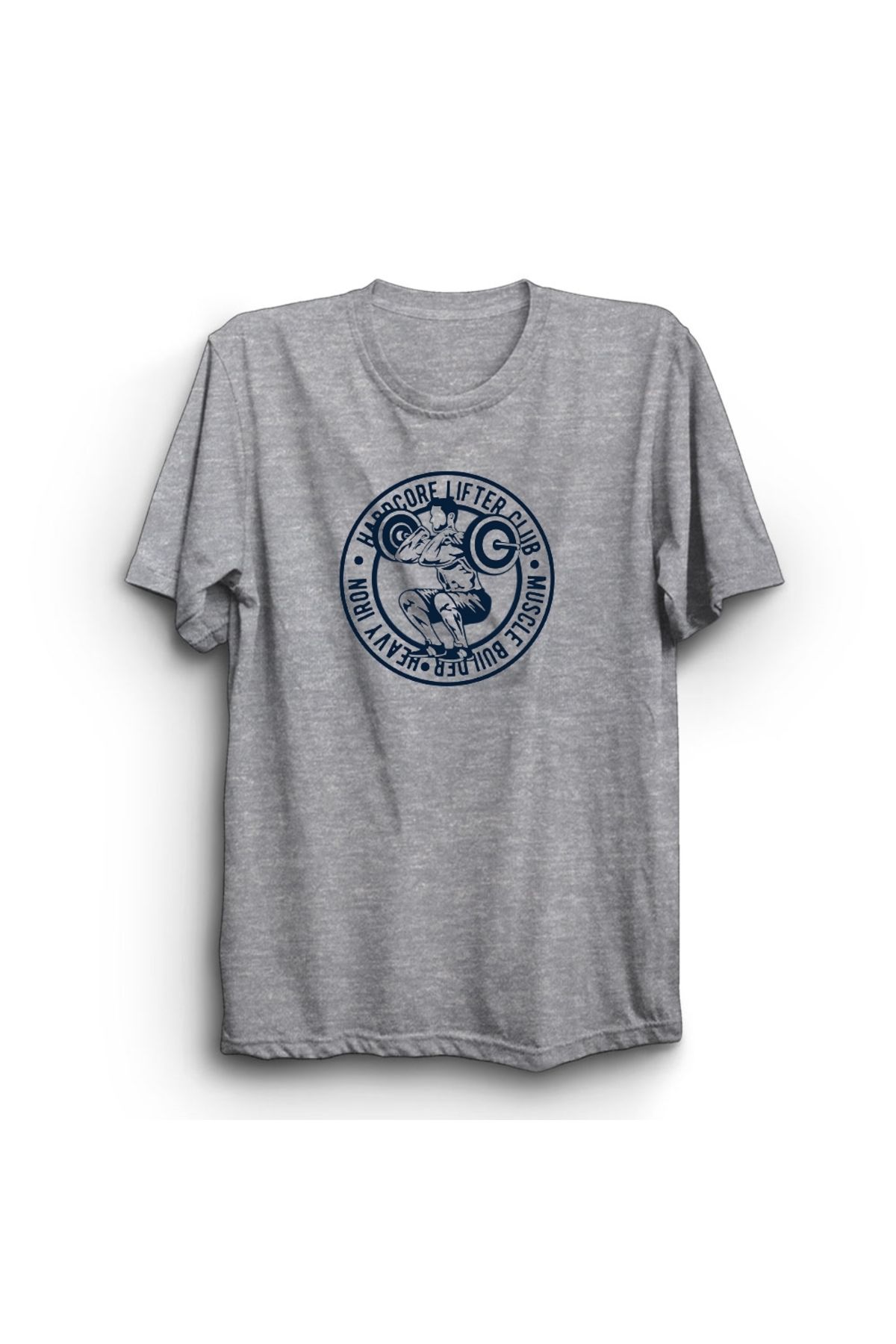 The Fame Hardcore Lifter Club, Gym, Spor, Fitness, Ağırlık, %100 Pamuk Unisex Tişört