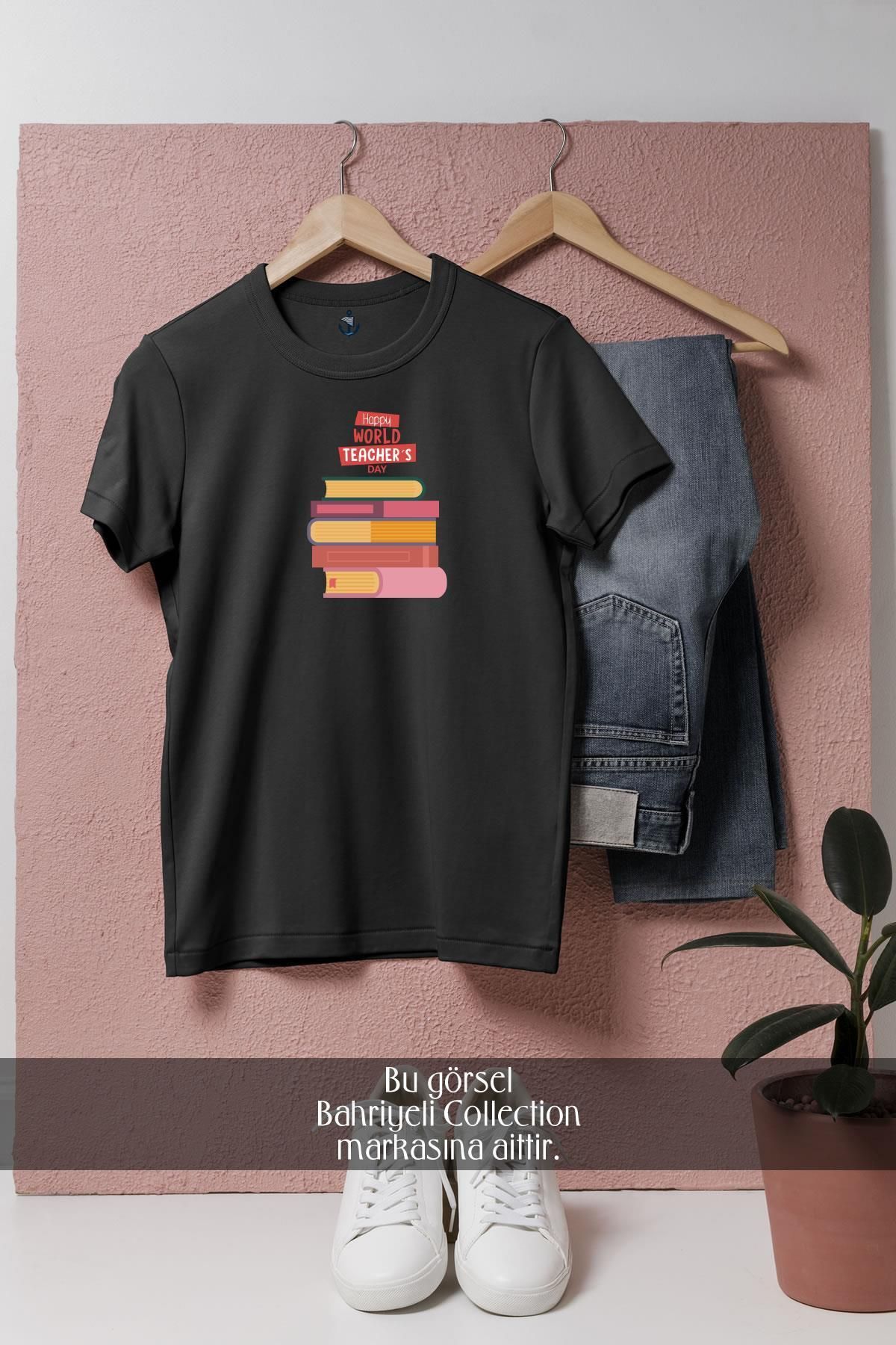 bahriyeli.jpeg Oversize Dünya Öğretmenler Günü Tasarımlı Unisex T-Shirt