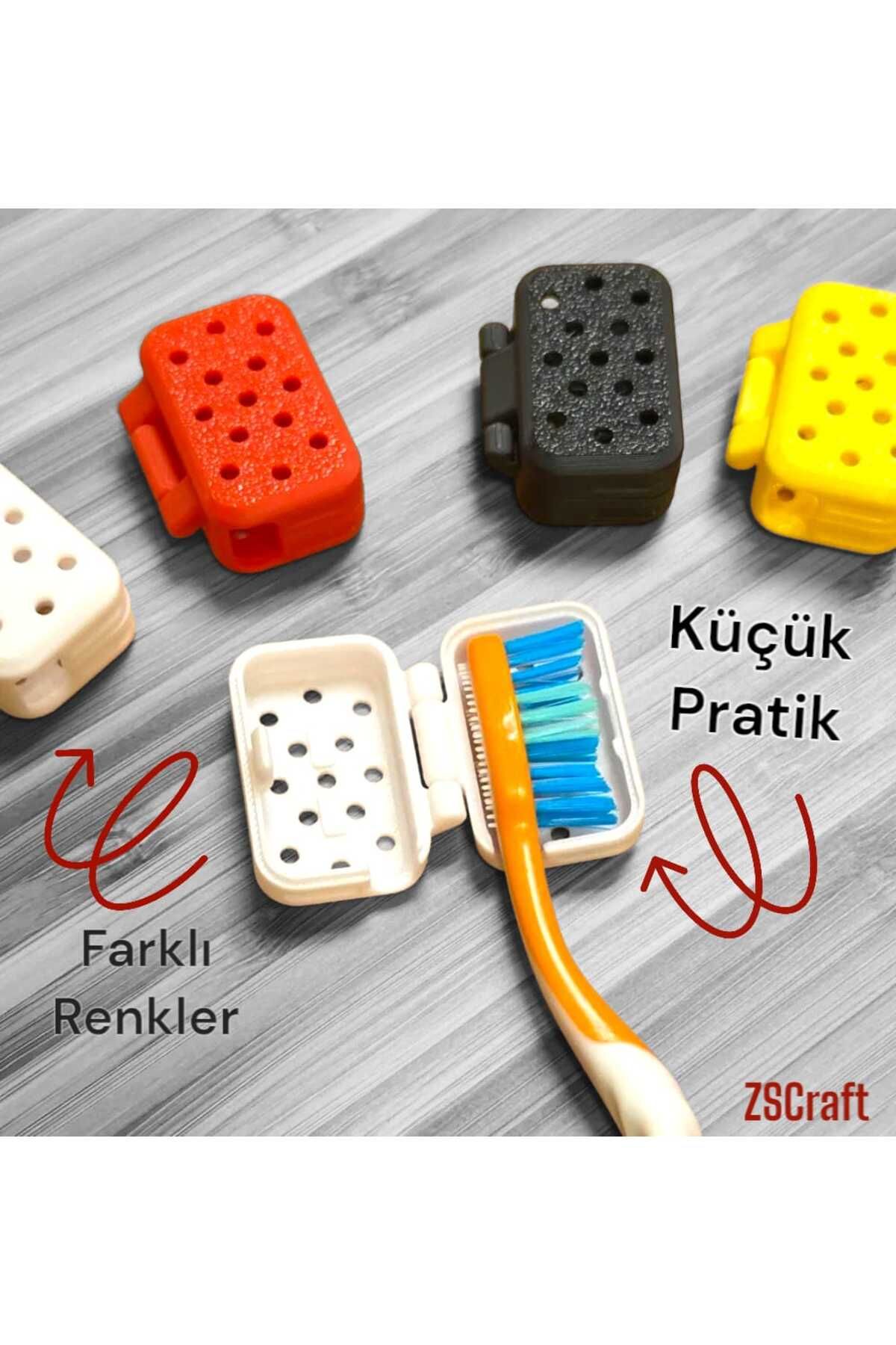 zscraft Diş Fırçası Seyahat Tipi Koruma Başlığı 2'li Paket