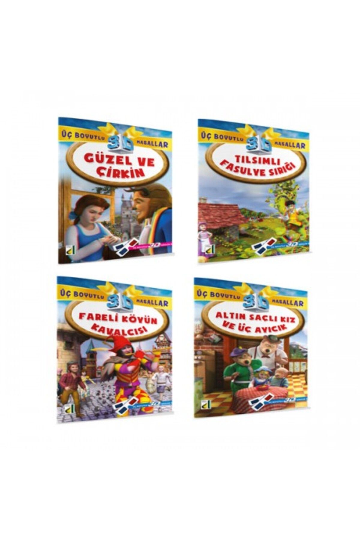Damla Yayınevi Tılsımlı Fasulye Sırığı / Üç Boyutlu Masallar