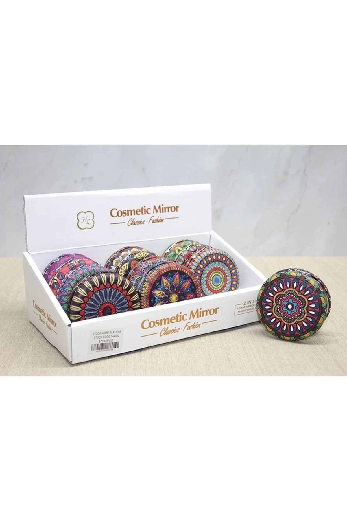 shop Taşlı Yulak El Aynası Kalın Alk3755